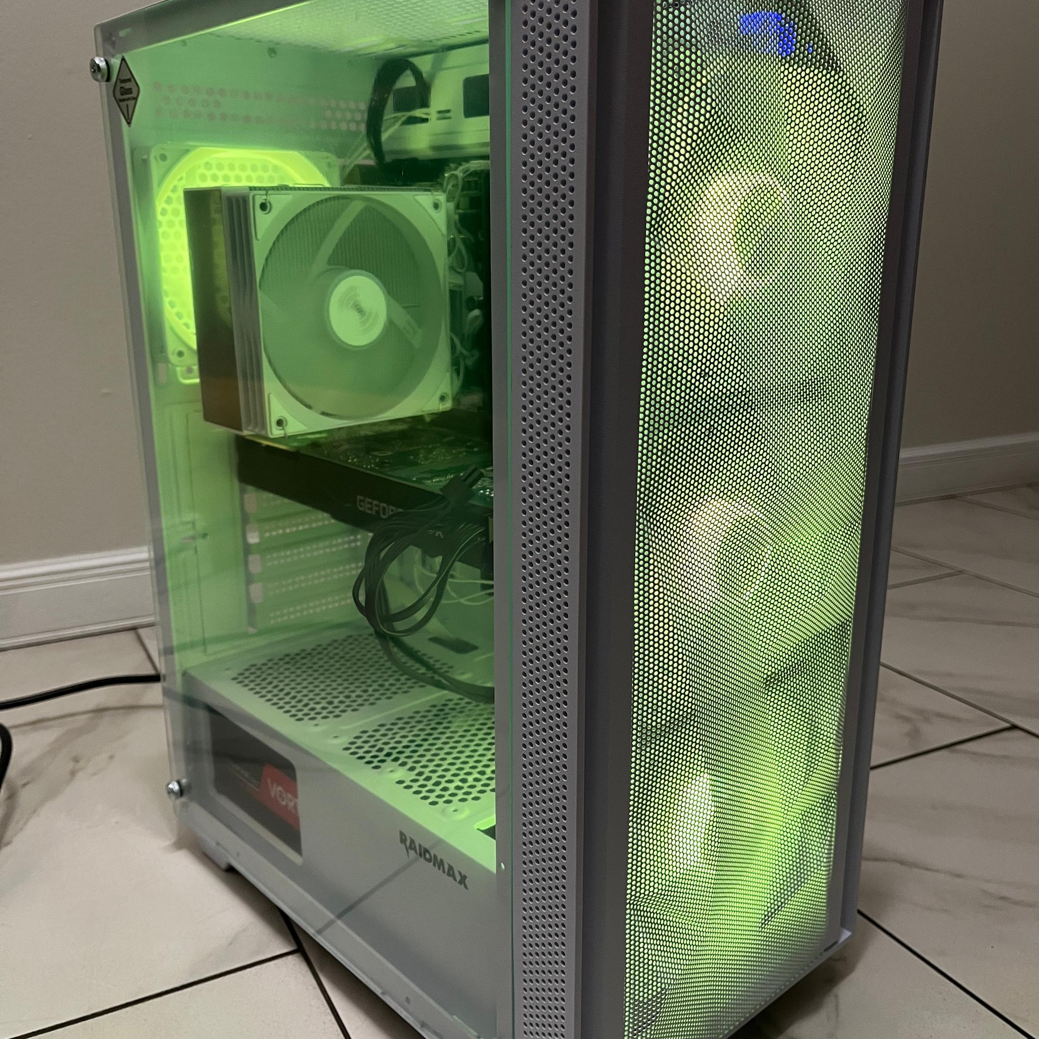 NVIDIA RTX 2070 Super, Intel Core i7-9700t, 16GB RAM, 512 GB SSD, High FPS Gaming PC w/ Wi-Fi & BT