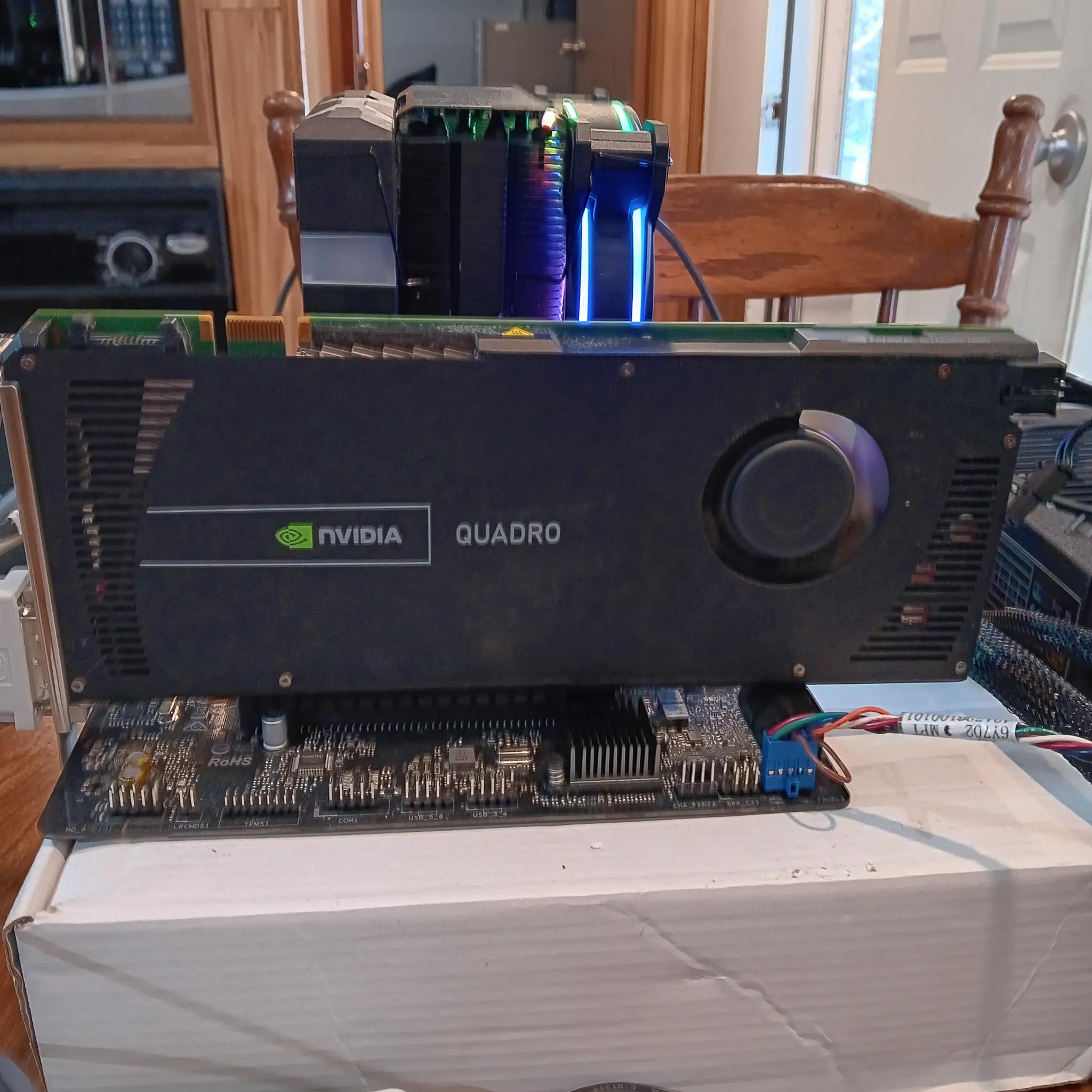 Nvidia Quadro 4000 2GB GPU Cleaned and Working