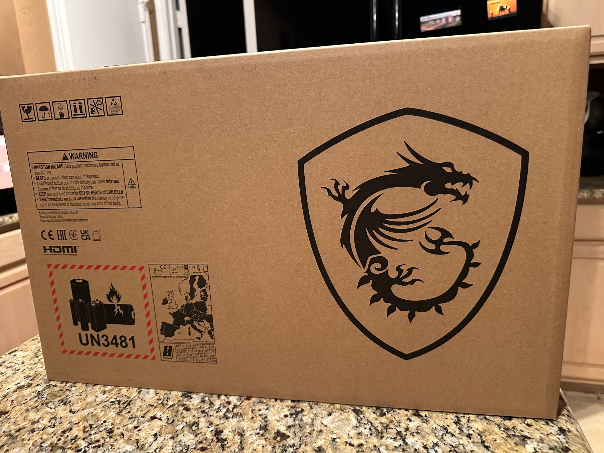 MSI Vector 16" 144Hz RTX 5070 ti Gaming Laptop, Intel Core Ultra 7 255HX, 16 GB RAM, 512 GB NVME
