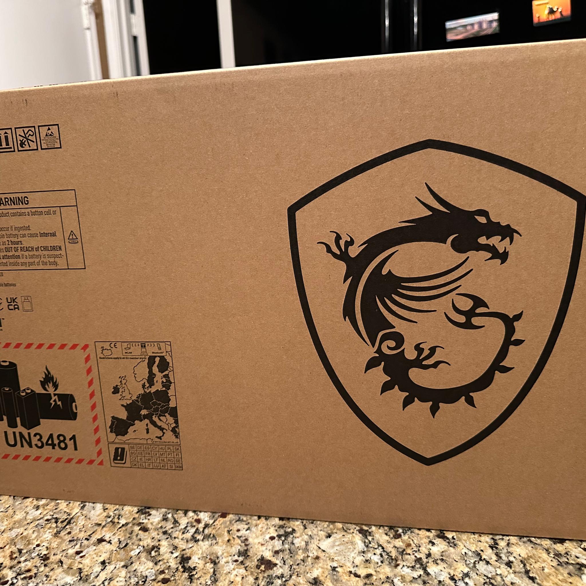 MSI Vector 16" 144Hz RTX 5070 ti Gaming Laptop, Intel Core Ultra 7 255HX, 16 GB RAM, 512 GB NVME