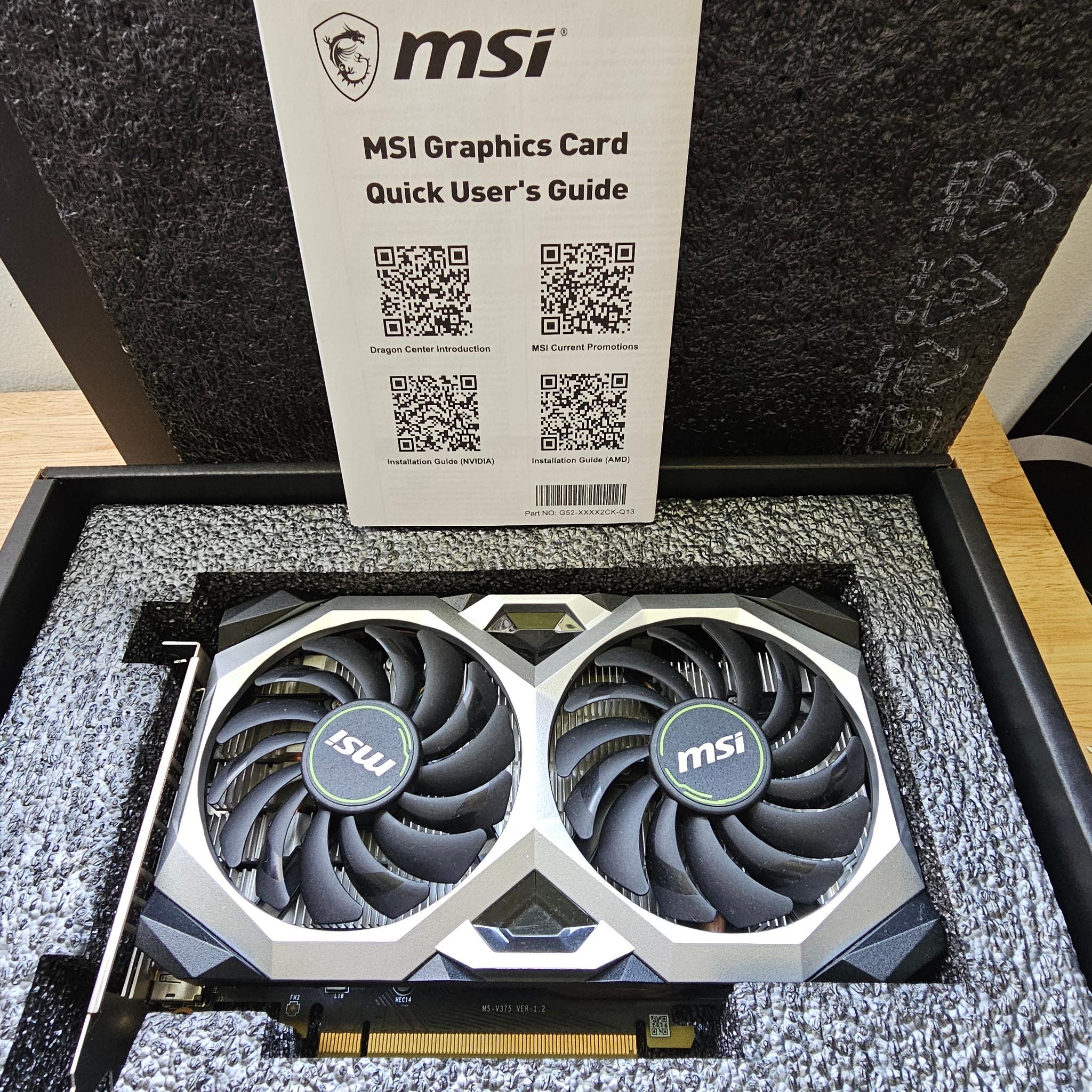 MSI GeForce GTX 1660 SUPER VENTUS XS OC