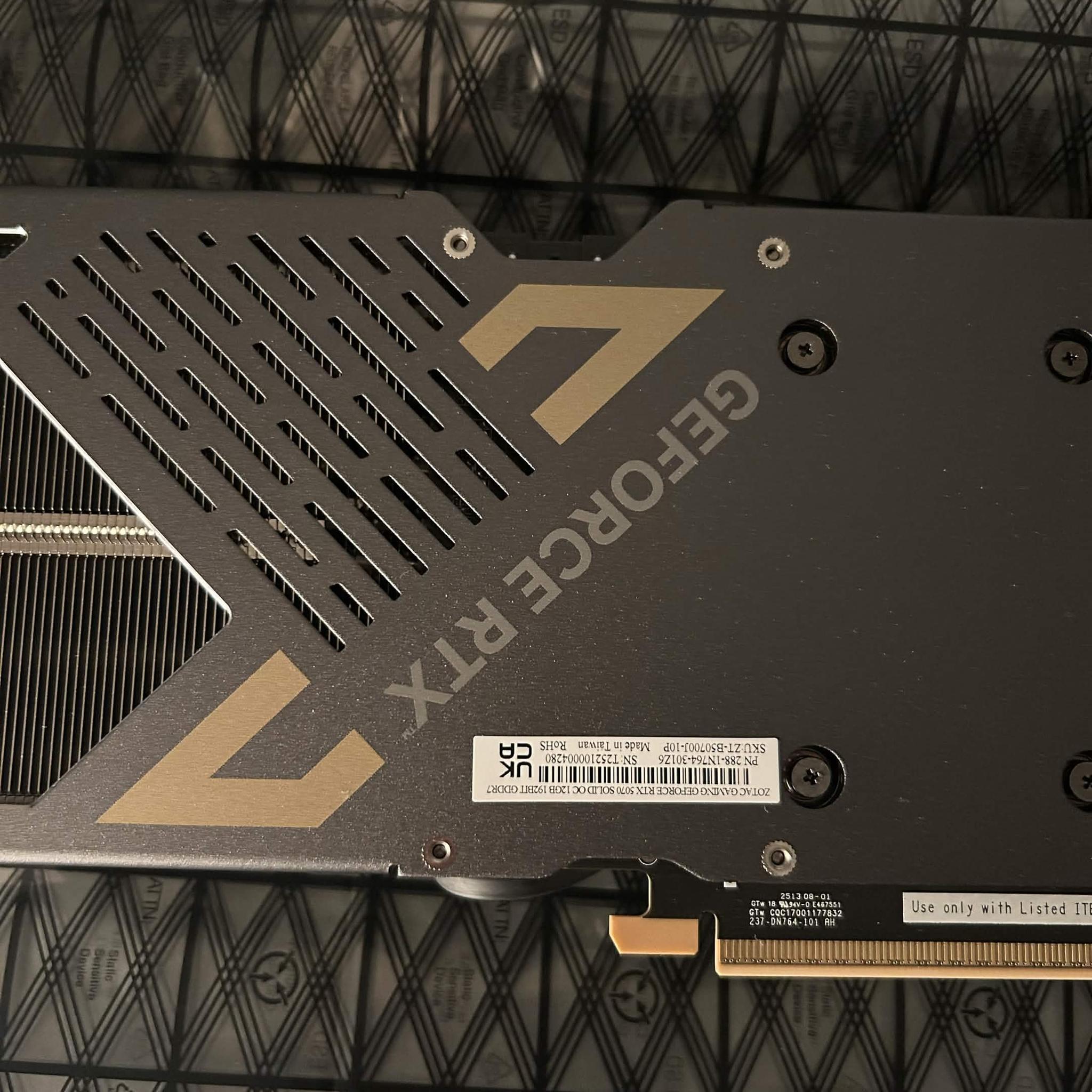 Zotac GAMING GeForce RTX 5070 SOLID CORE OC