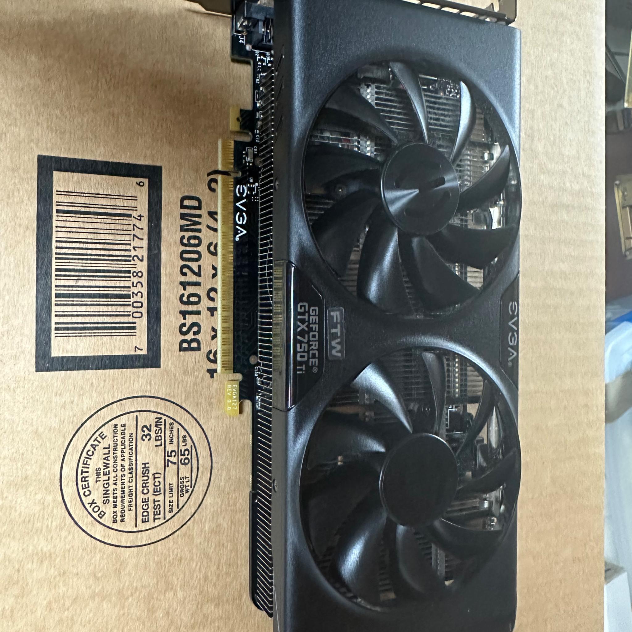 EVGA GTX750Ti 2GB