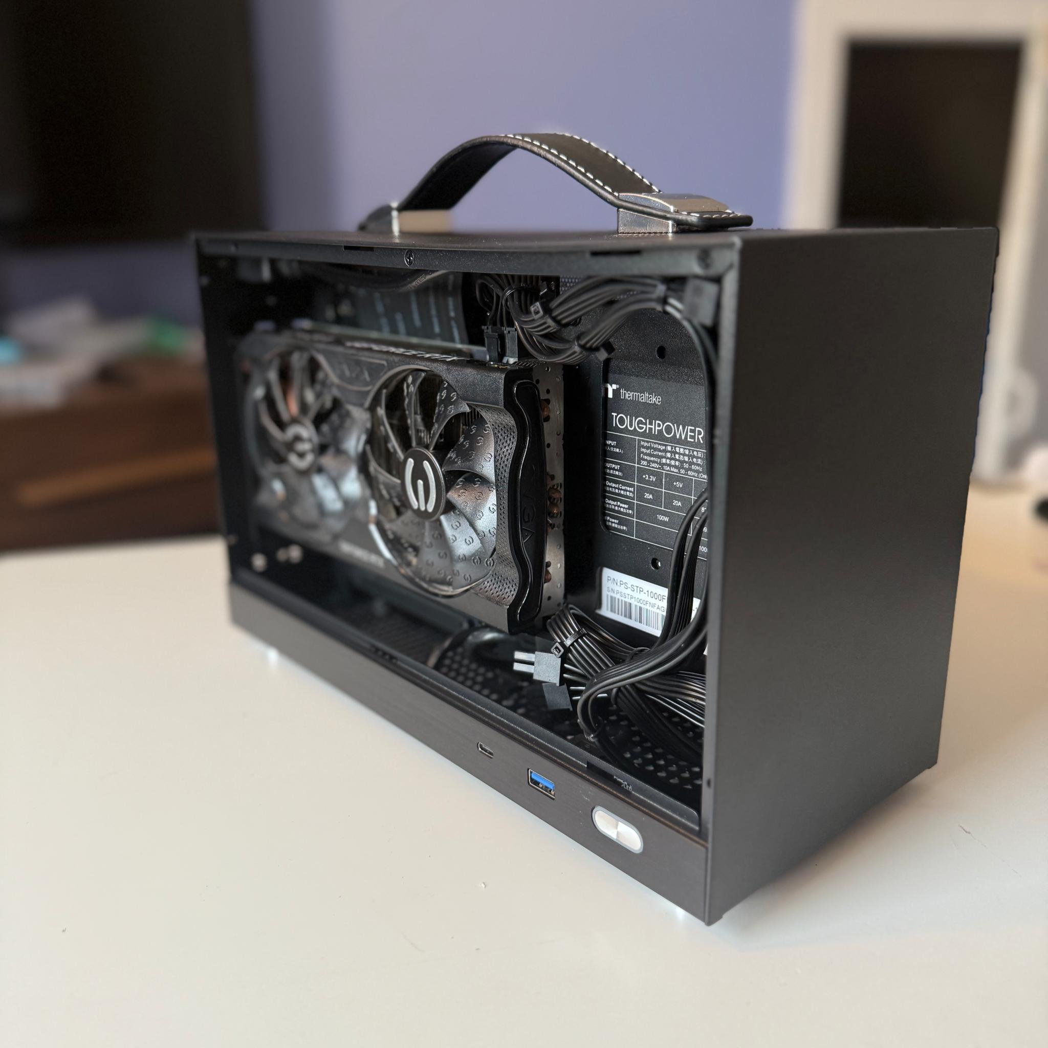 💼 Portable PC - RTX 3060 Ti | Ryzen 5 5600 | 1TB SSD | 16GB DDR4
