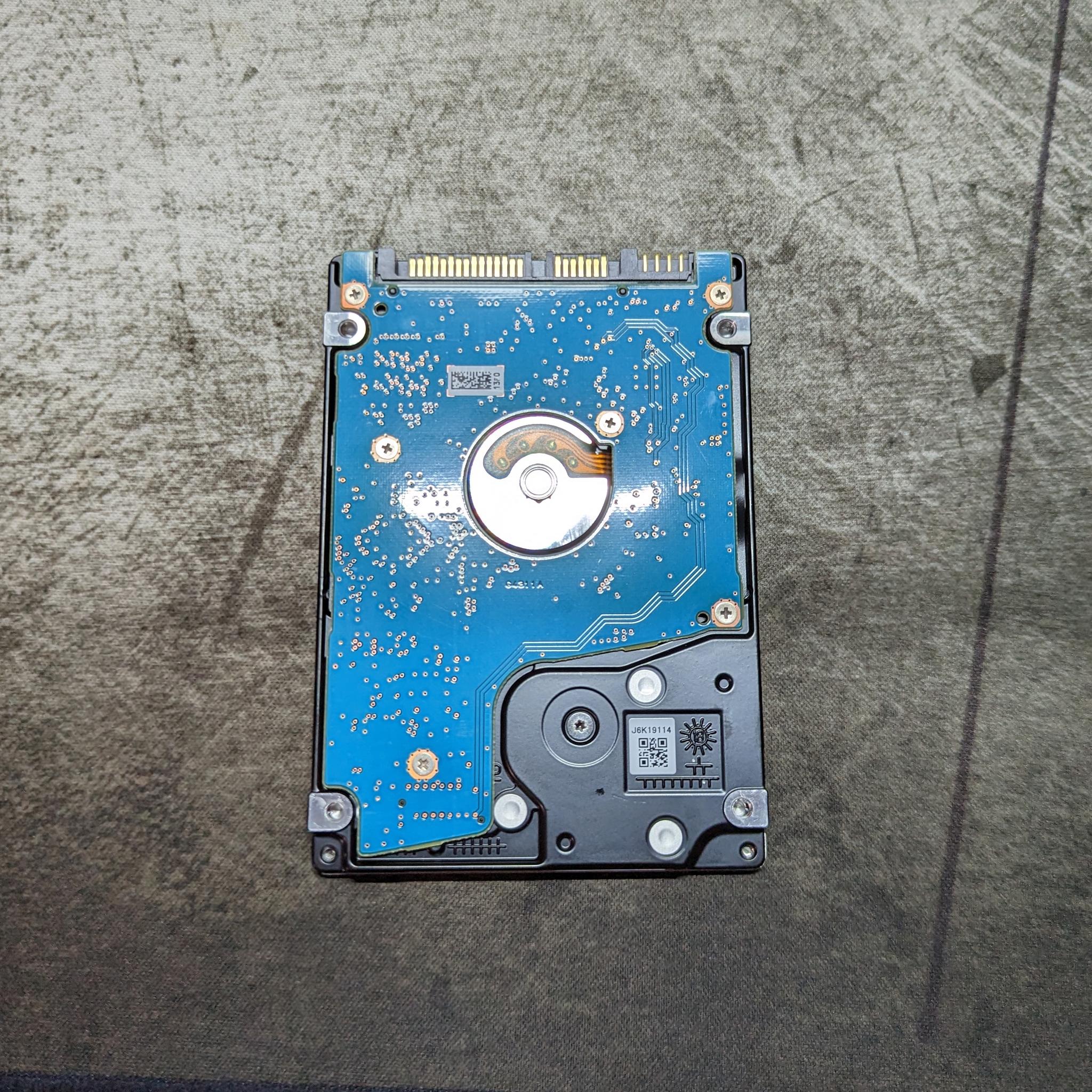 Toshiba 1TB 5400RPM 2.5" SATA III Thin 7mm Hard Drive | Low hours