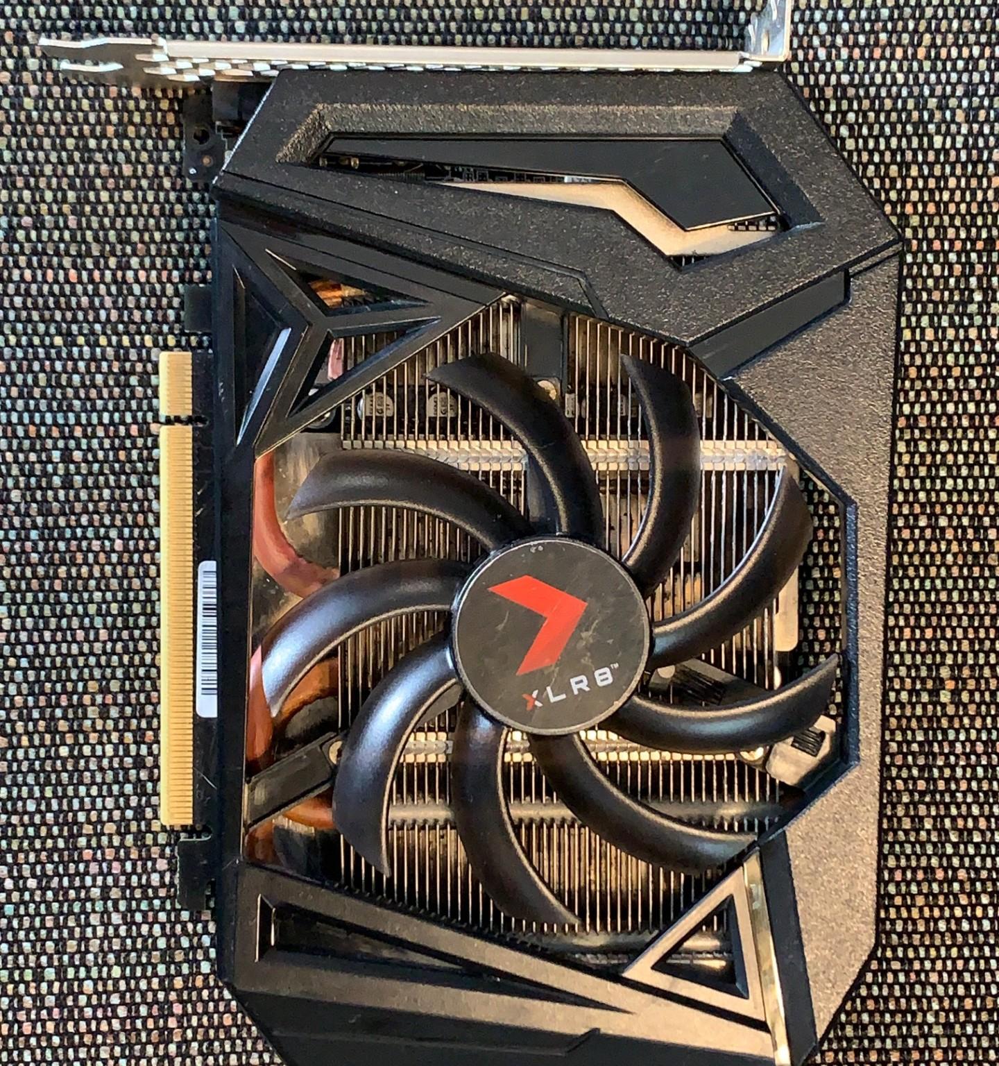 PNY GeForce GTX 1660 Super 6GB XLR8 Gaming. used