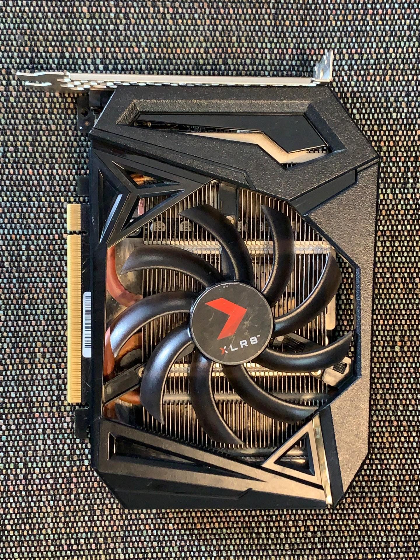 PNY GeForce GTX 1660 Super 6GB XLR8 Gaming. used