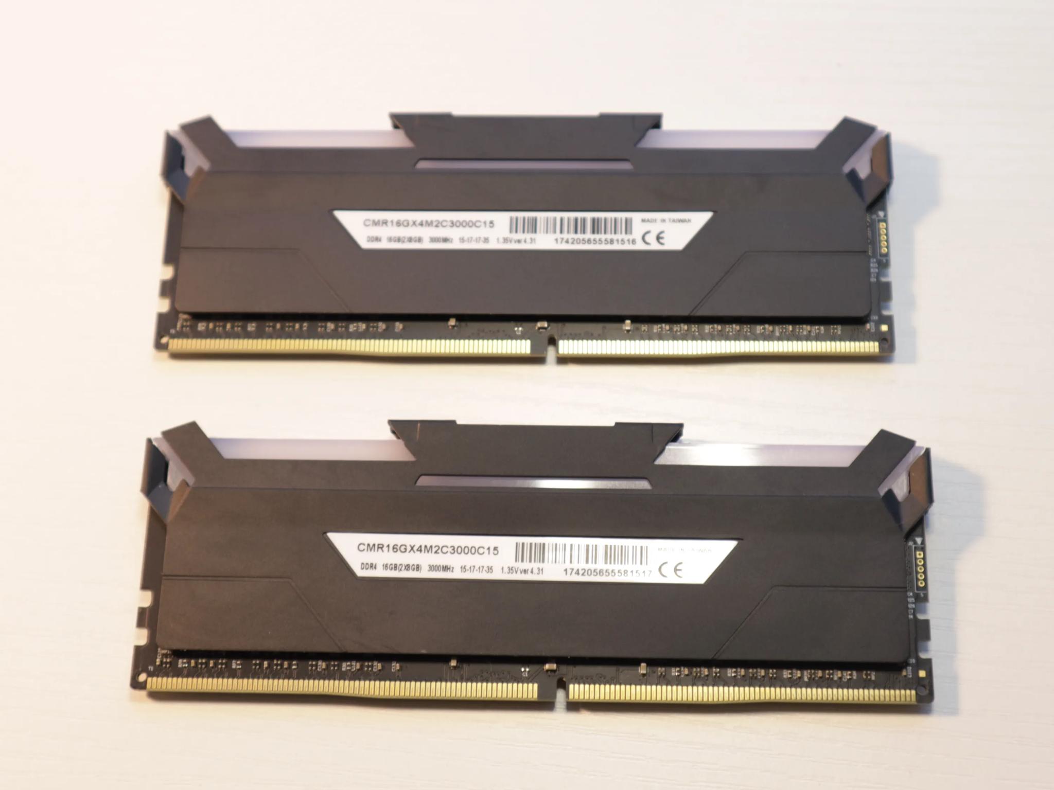 16GB Corsair Vengeance RGB 2x8GB DDR4 RAM