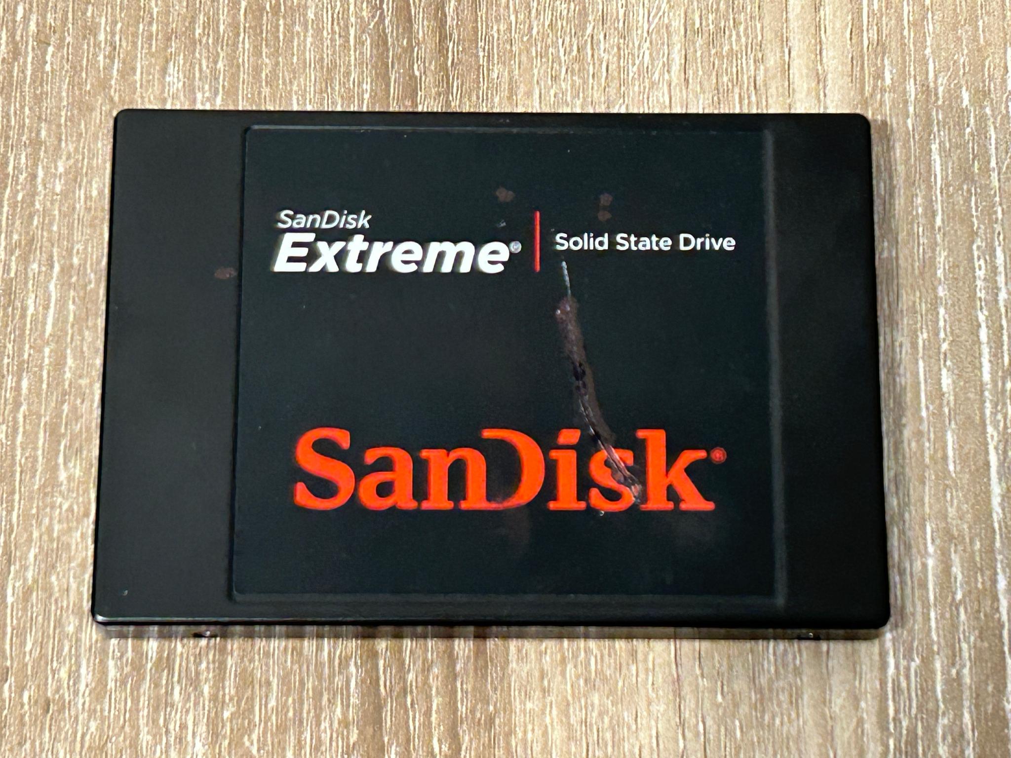 SanDisk 480GB SSD SATA III 6GB/s 2.5" SDSSDX-480G