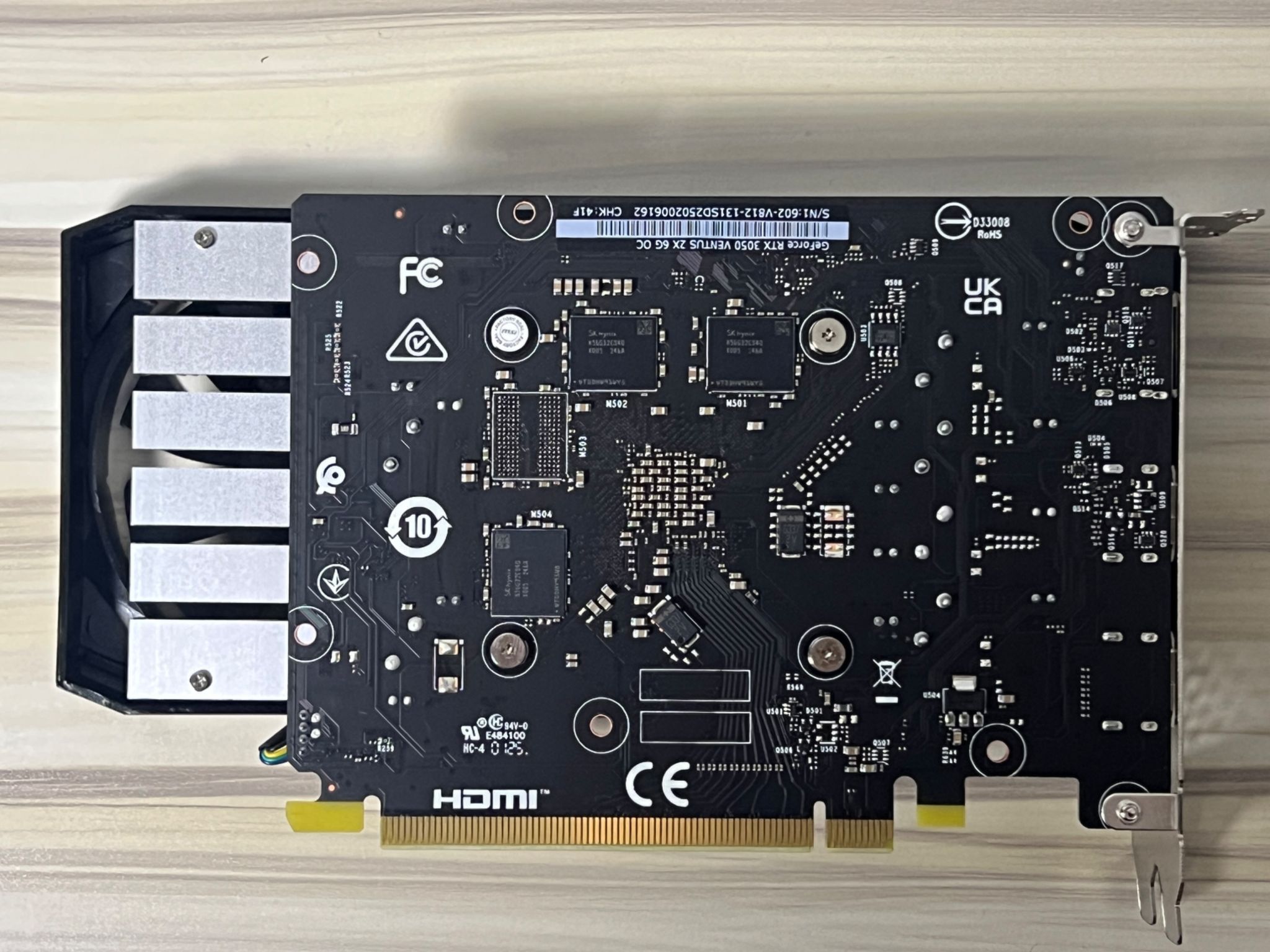 MSI RTX 3050 Ventus 2X 6gb OC
