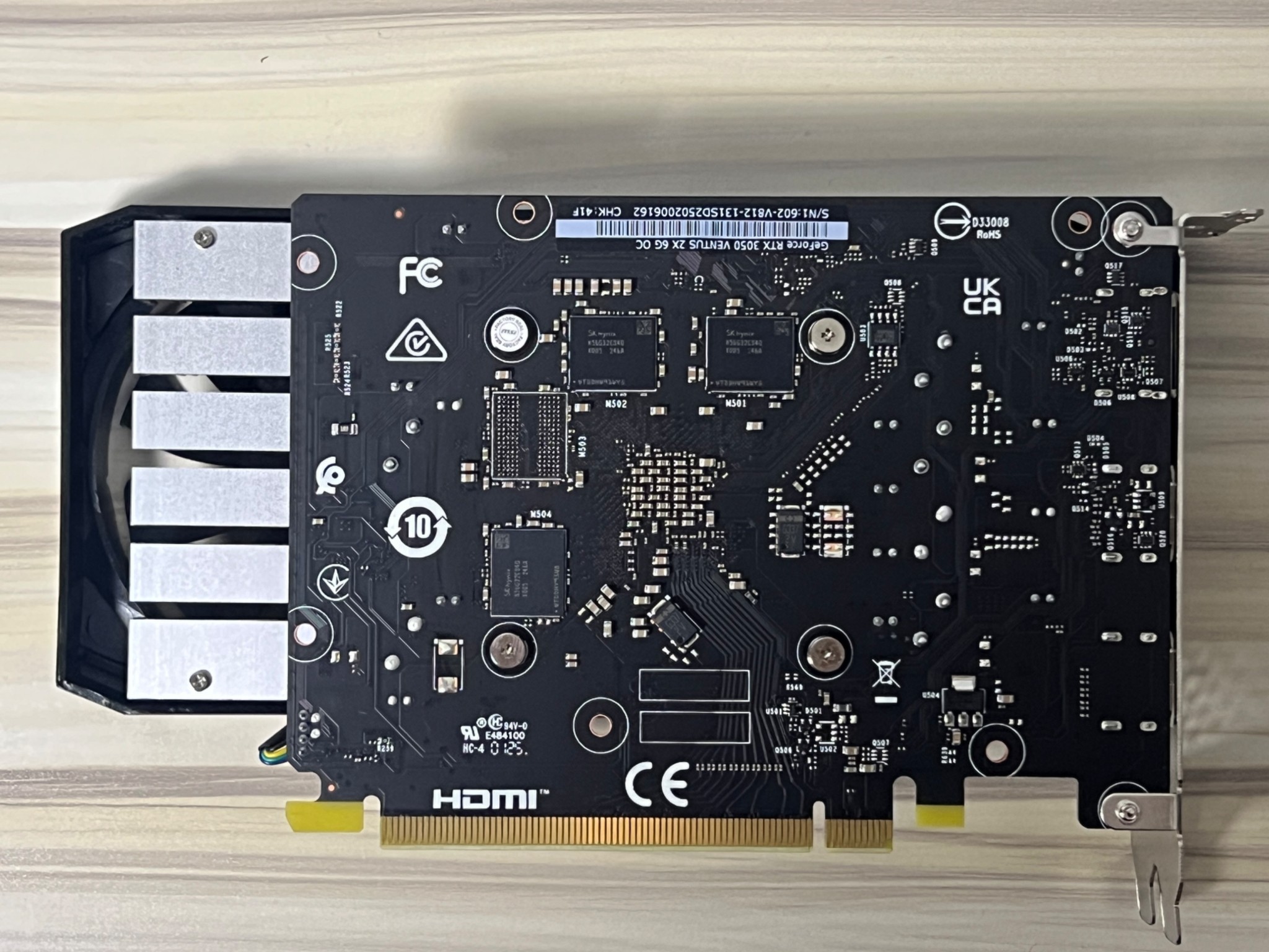 MSI RTX 3050 Ventus 2X 6gb OC