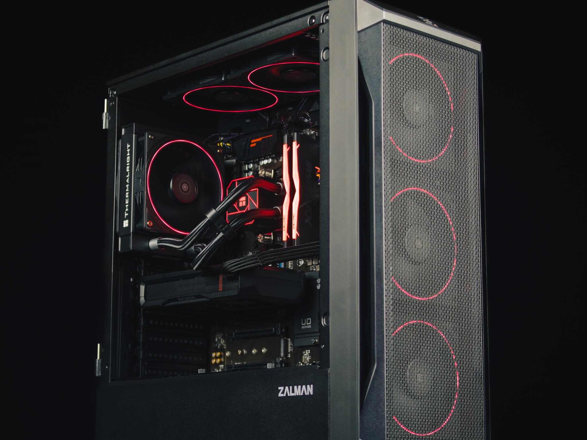 SF ARX76 RX 7600 16GB Ryzen5 Windows 11 1TB Workstation Gaming PC