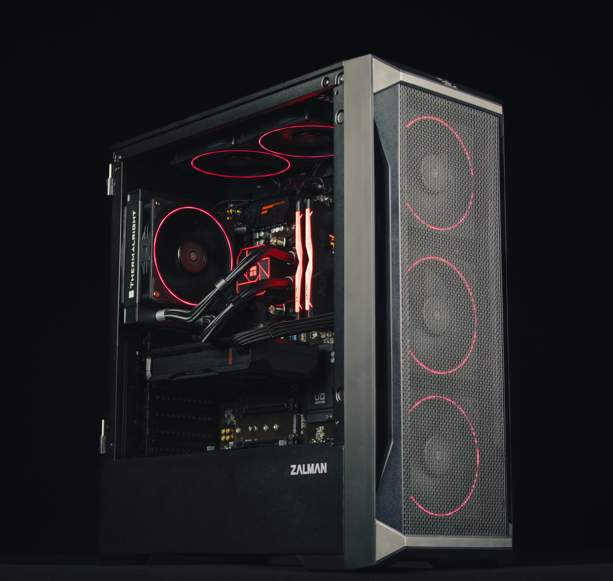 SF ARX76 RX 7600 16GB Ryzen5 Windows 11 1TB Workstation Gaming PC