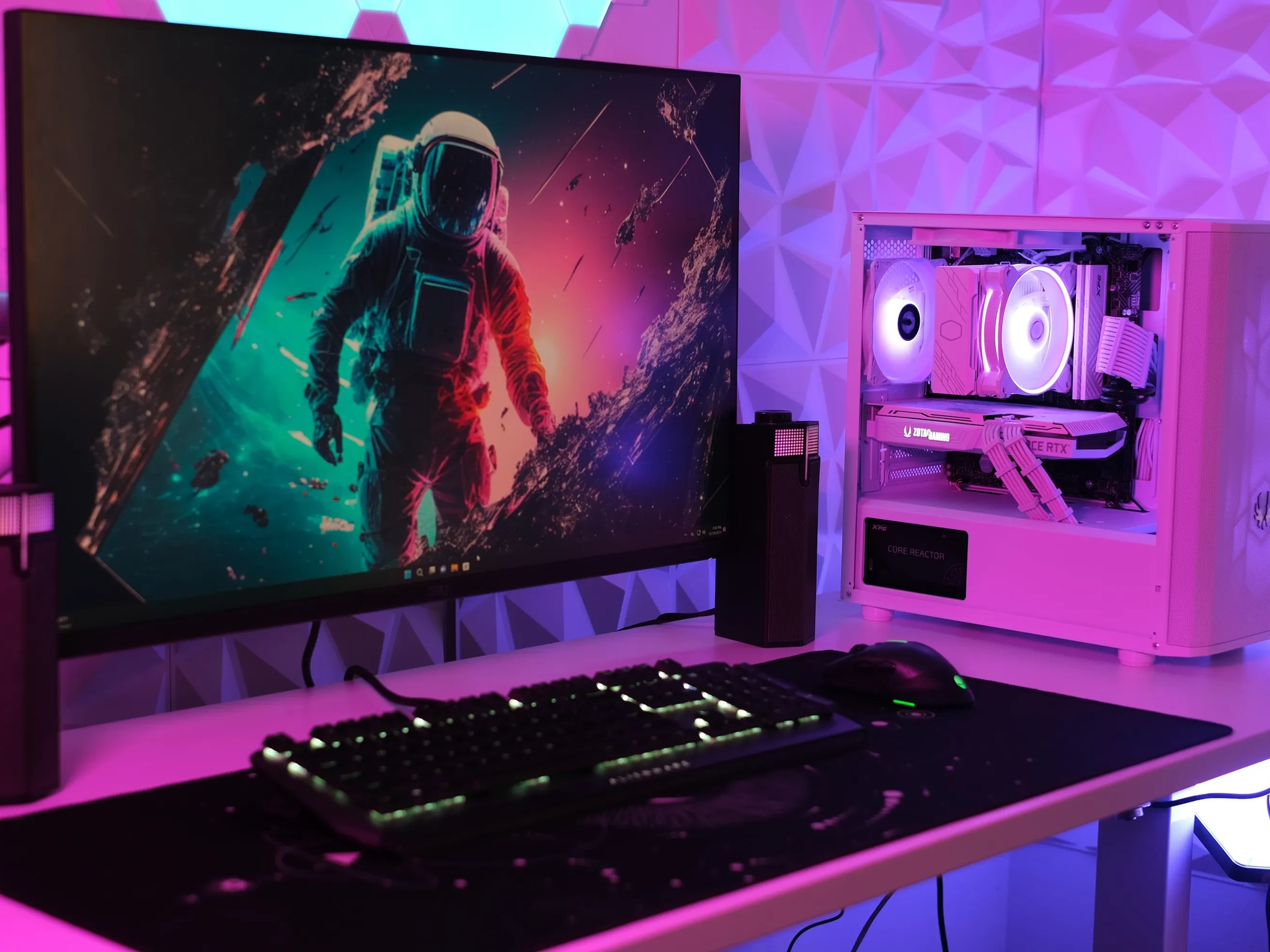 🚀 The Explorer White Gaming PC 🚀 RTX 3060 12GB | i3-13100F | 16GB DDR4 | 1T M.2 | Windows 11 Home