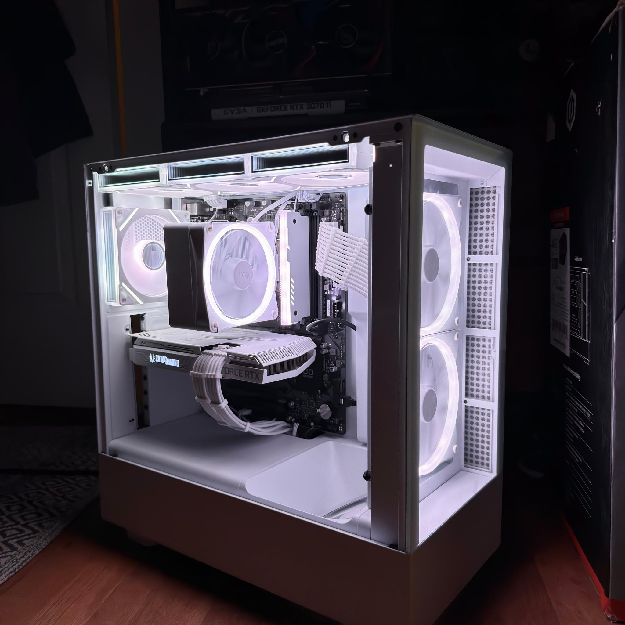 ❄️WHITE RTX 3070 GAMING PC | i7-12700 | 32GB RAM | 1TB SSD❄️