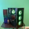 RGB Glass Gaming PC | Intel i5 / Amd RX470 / 8GB / 1.1TB Win 10 Pro WiFi