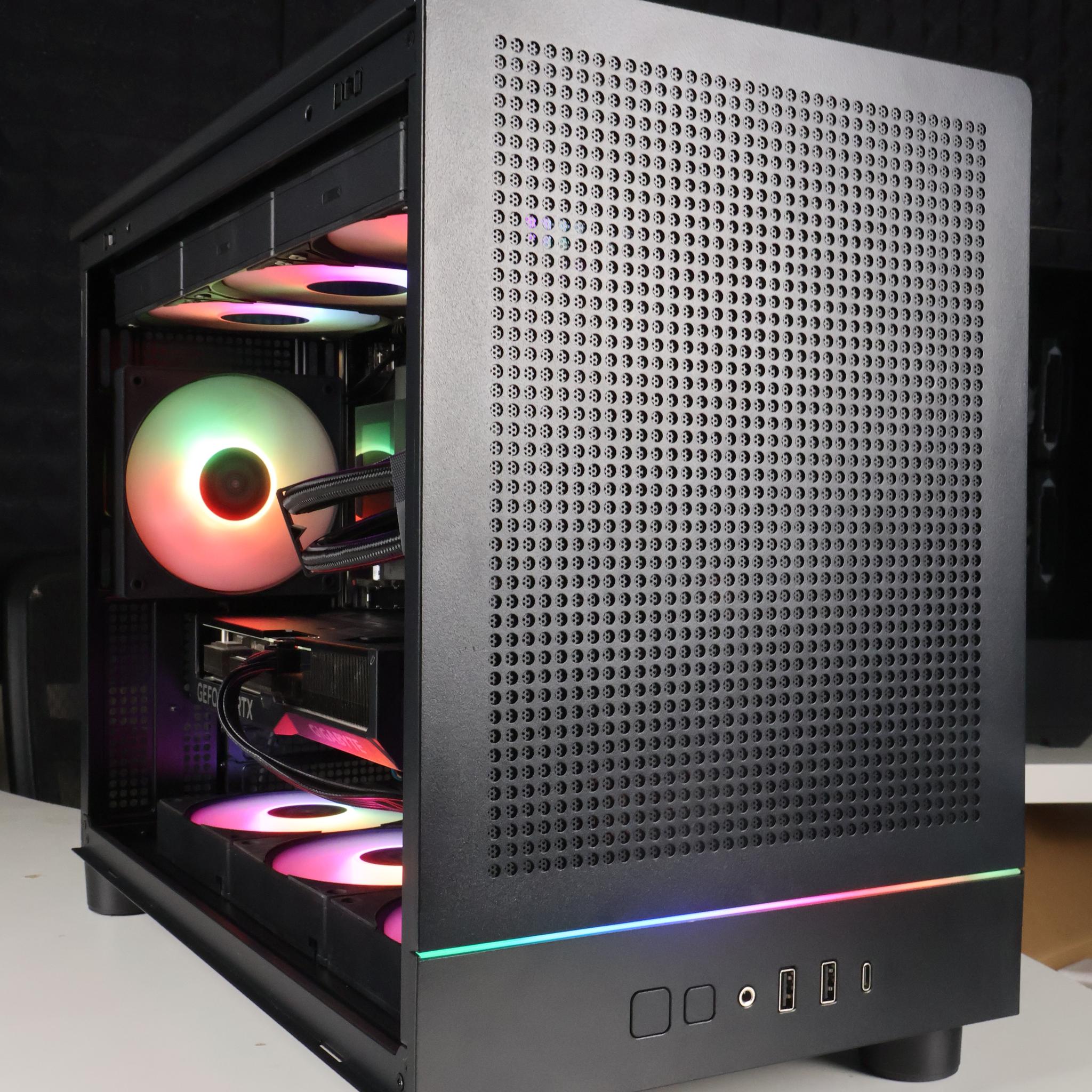 ⚫ Ryzen 5 7600X/RTX 4070 12GB Gaming/Streaming PC ⚫