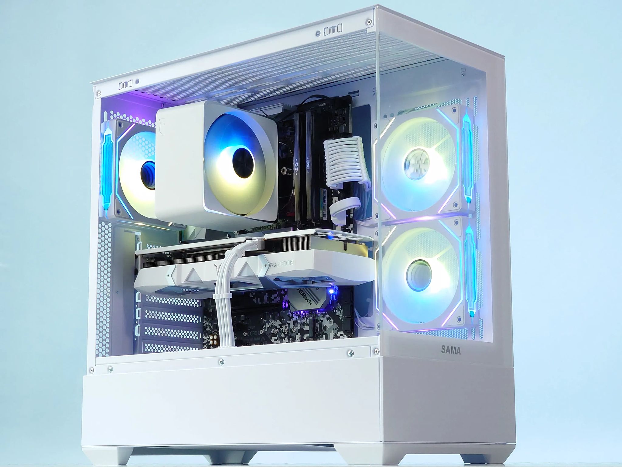 🍉🍈Gaming PC❄️AMD RX 6750 GRE 10GB GDDR6❄️AMD Ryzen 5 5500 6 core❄️32GB DDR4❄️1TB NVME