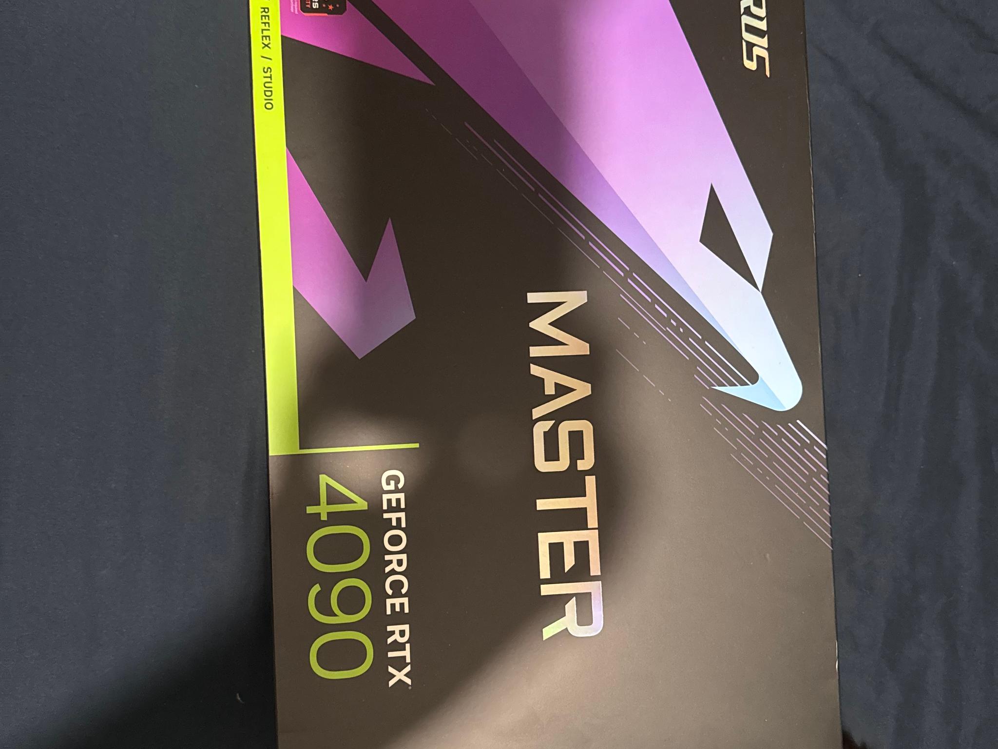 GIGABYTE AORUS GeForce RTX 4090 MASTER 24G
