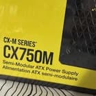 CORSAIR 750W CX750M ATX 80+ BRONZE Certified Semi-Modular Power Supply PSU