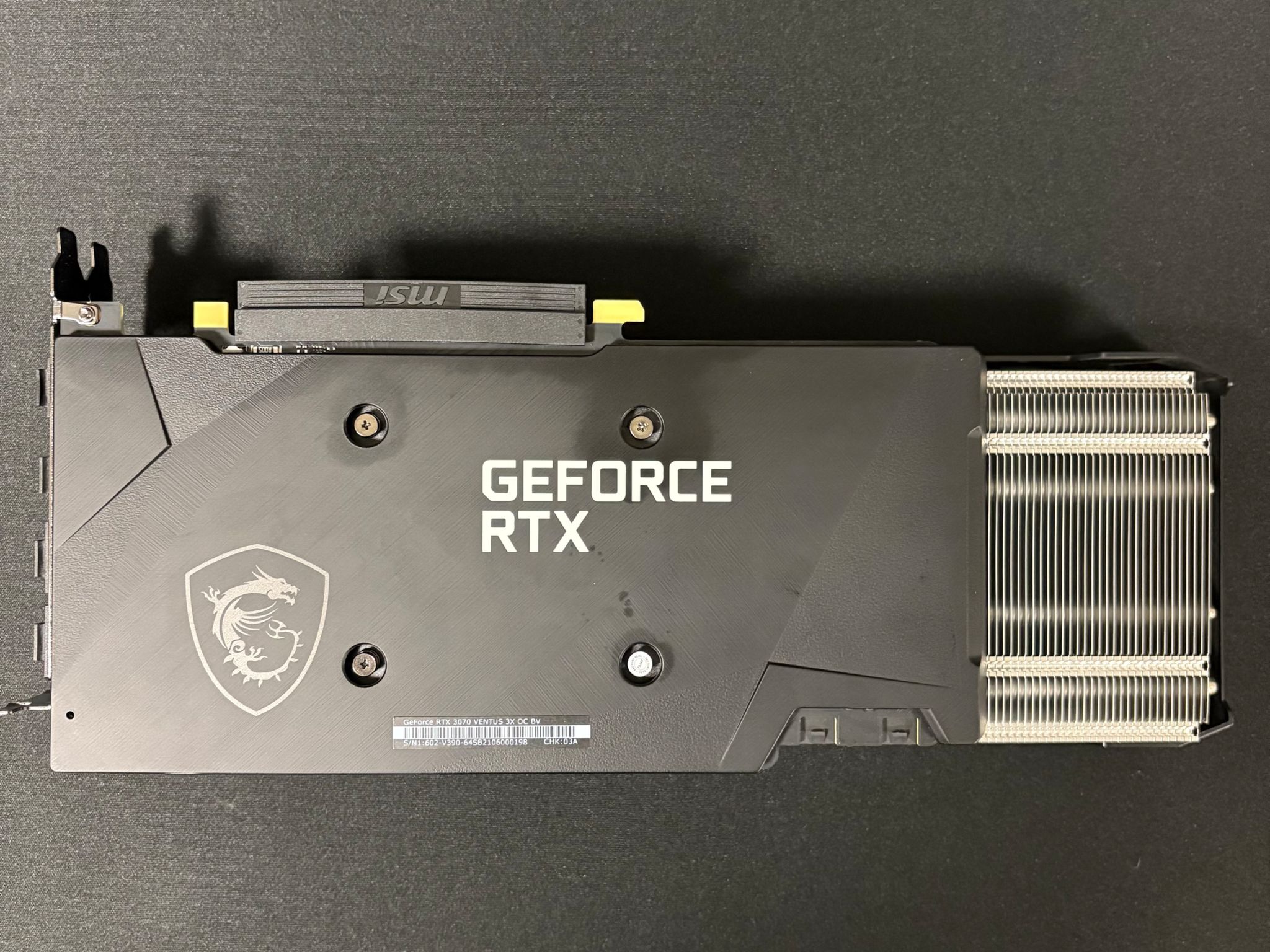 MSI RTX 3070 VENTUS 3X