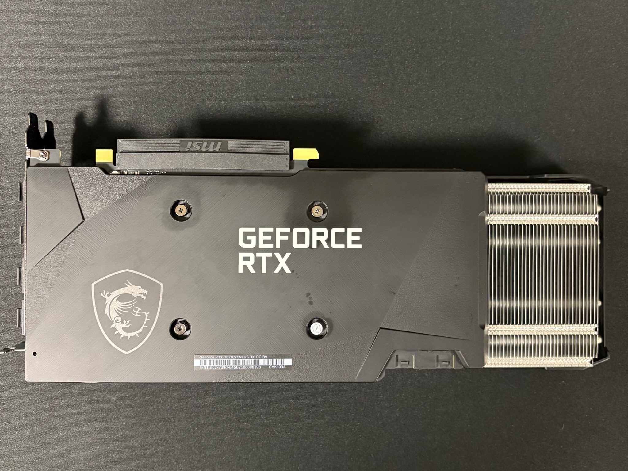 MSI RTX 3070 VENTUS 3X