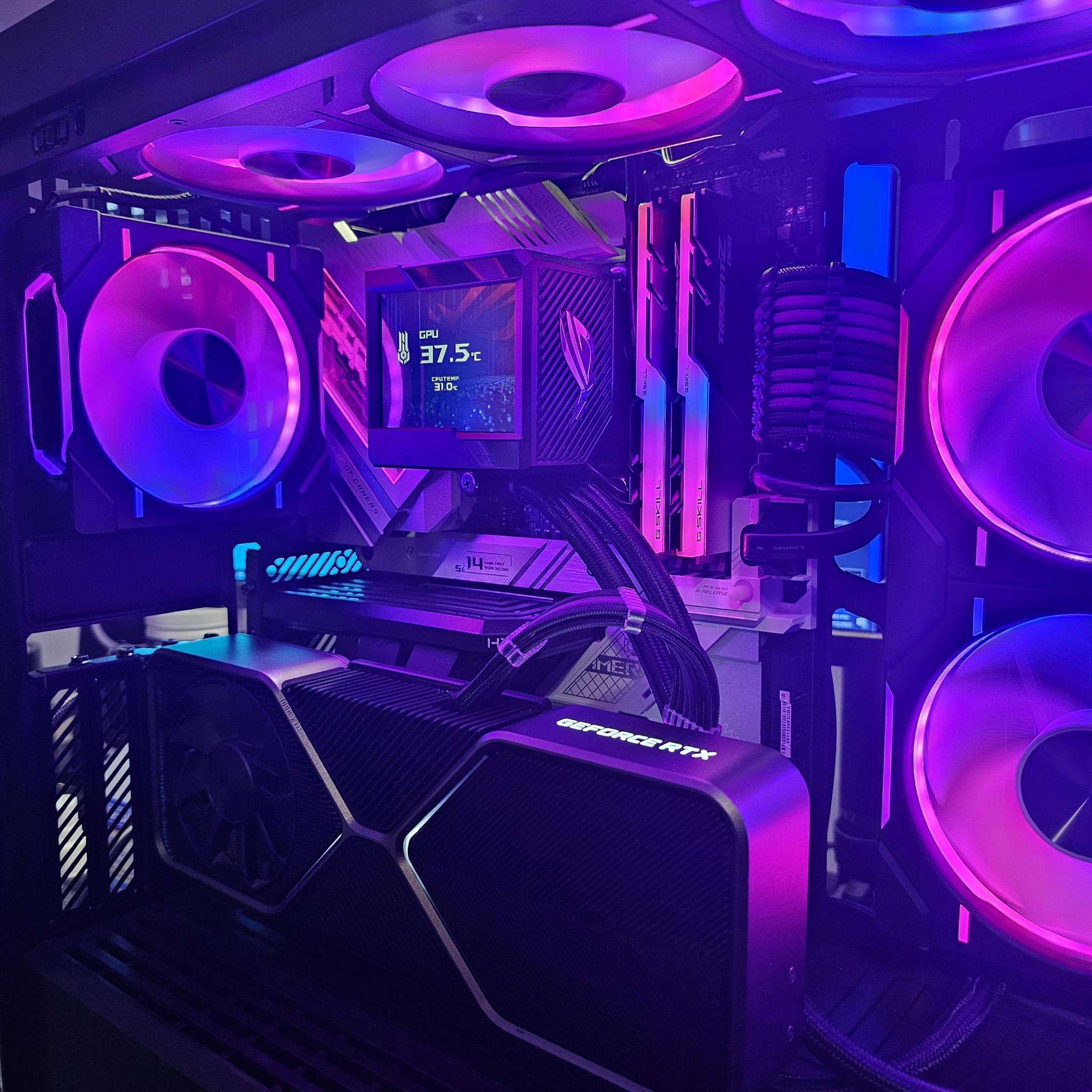 CUSTOM GAMING PC w NVIDIA RTX 3080 FE// i7 12700K // 1TB NVMe