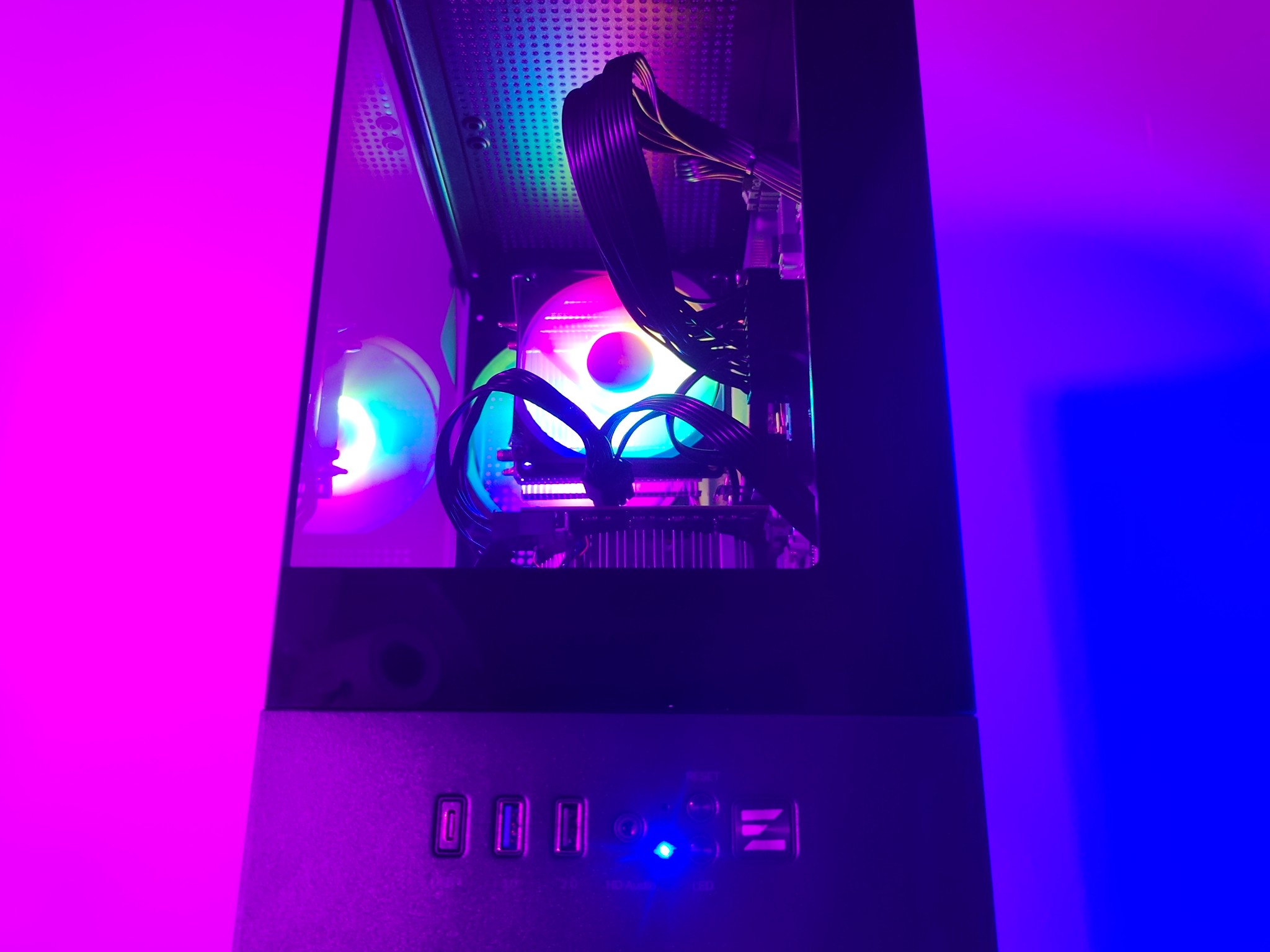 Custom 14 Core 28 Thread Xeon | 8GB DDR4 | GTX 1060 | M.2 SSD + HDD Storage | Zalman SFF Windows PC