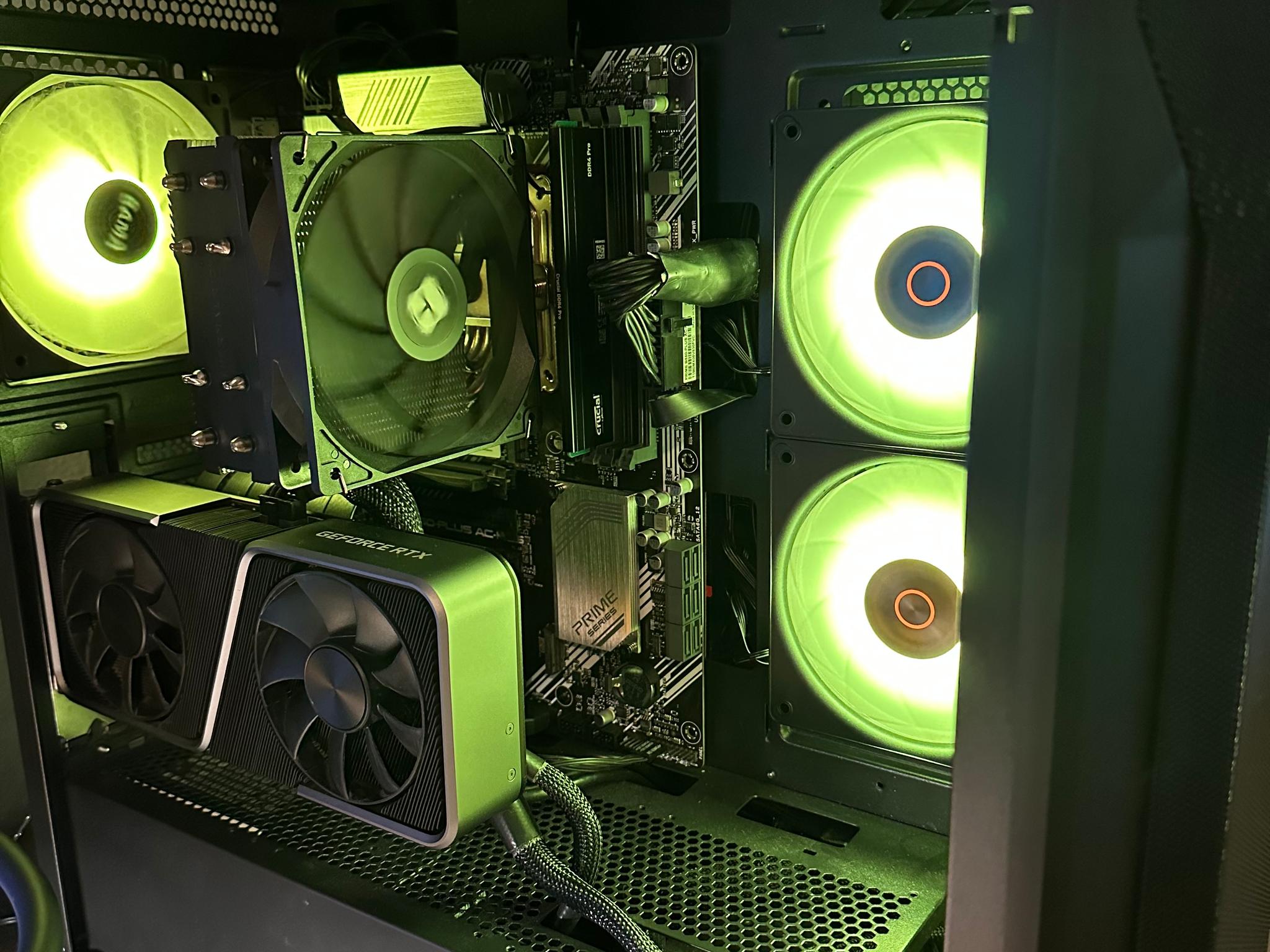 Very Nice Gaming Pc with Ryzen 7 and Rtx 3070 Founders Edition