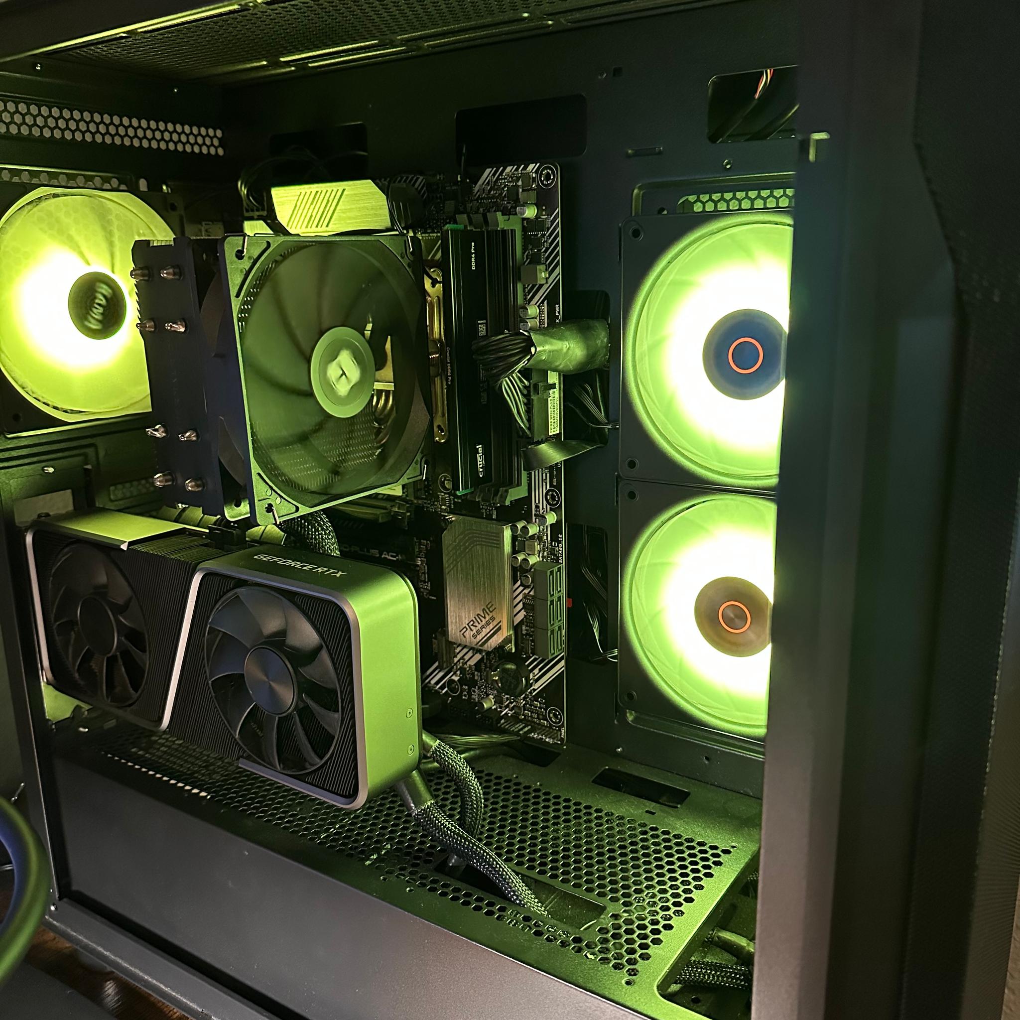 Very Nice Gaming Pc with Ryzen 7 and Rtx 3070 Founders Edition