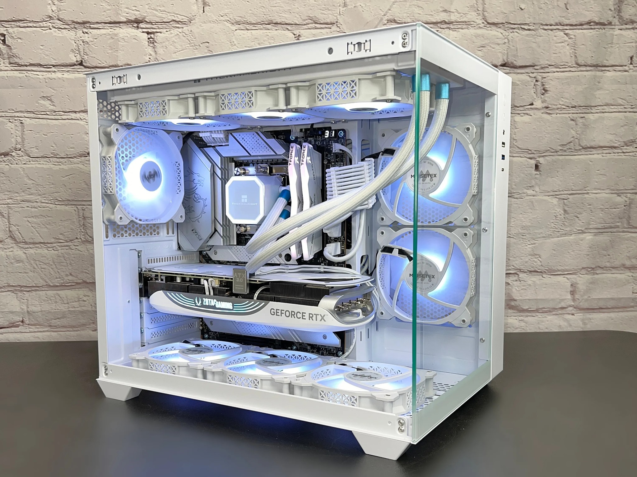 Intel 13600K RTX 4070 TI 32GB DDR5 2.5TB M.2 SSD Wifi 6E Bluetooth Win 11 Pro Gaming/Streaming PC