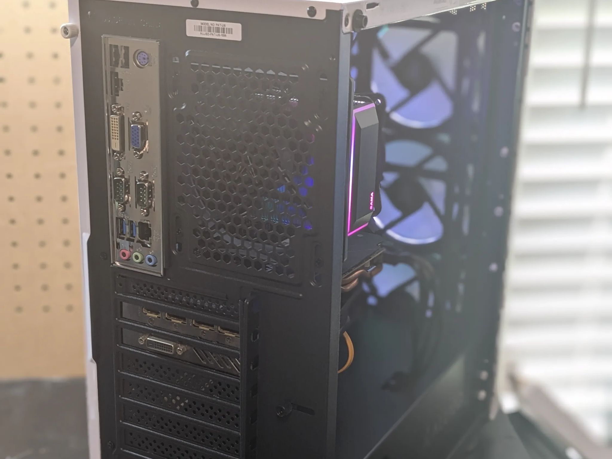 100 FPS Fortnite | 180 Day Warranty | i5-4570S, 16GB RAM, 480GB SSD, RX 480 4GB, RGB, Wifi, Win10