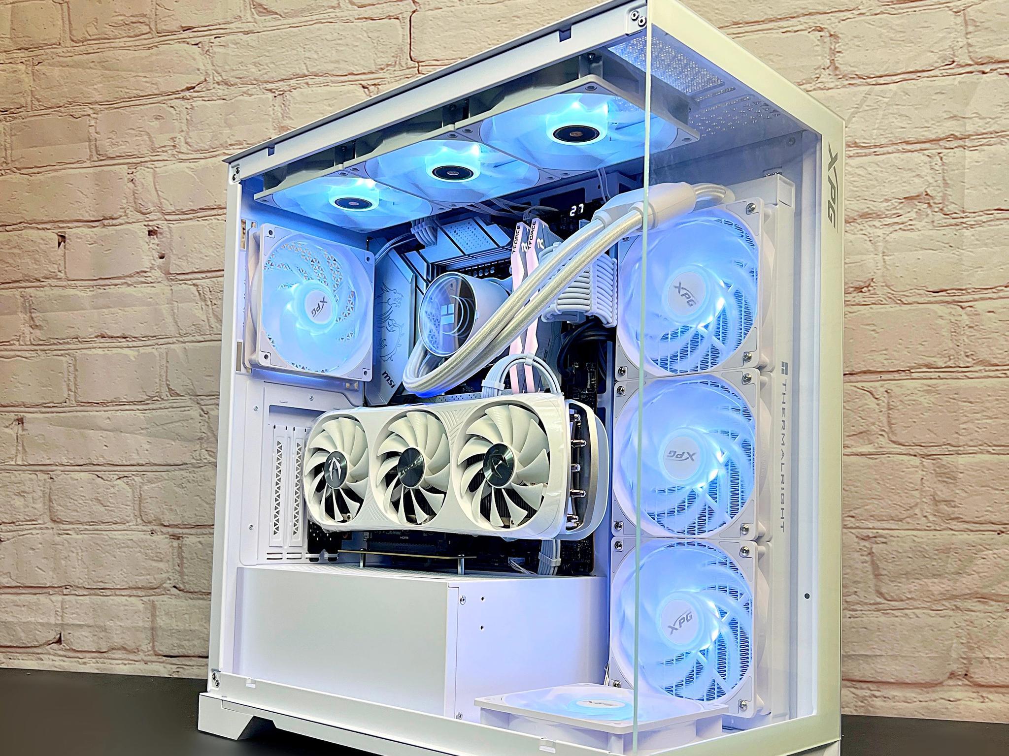 Intel 13600K RTX 4070 TI Super 32GB DDR5 2TB M.2 SSD Wifi 6E Bluetooth Win 11 Pro Gaming PC
