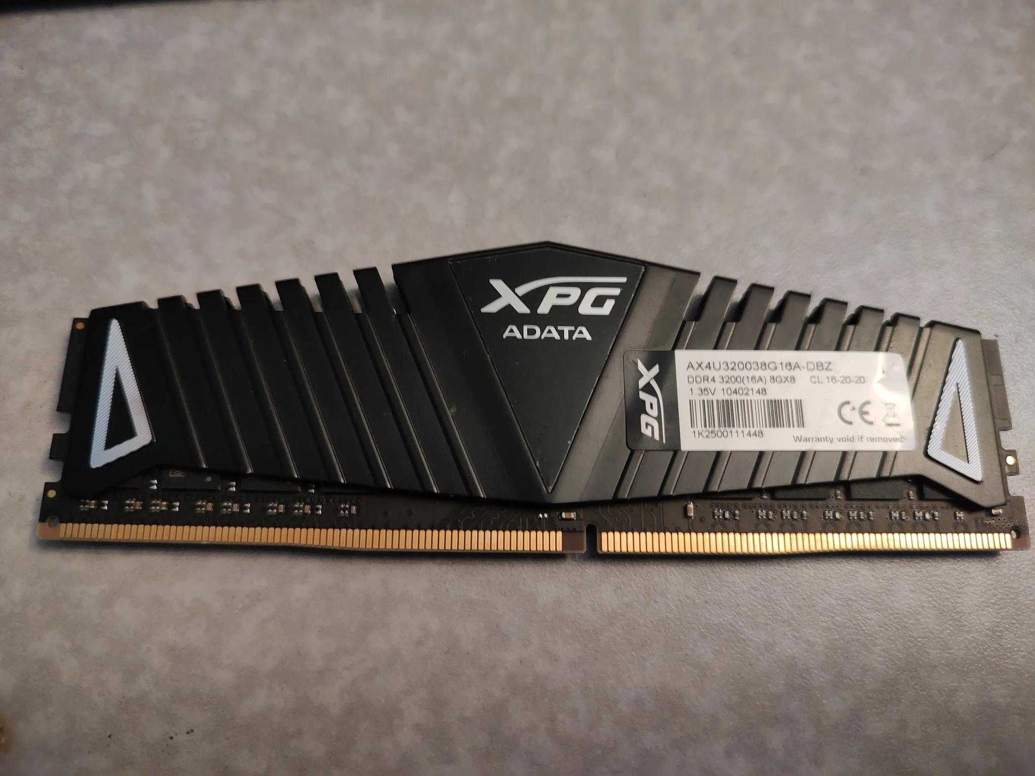 Adata XPG 1x8GB DDR4 3200