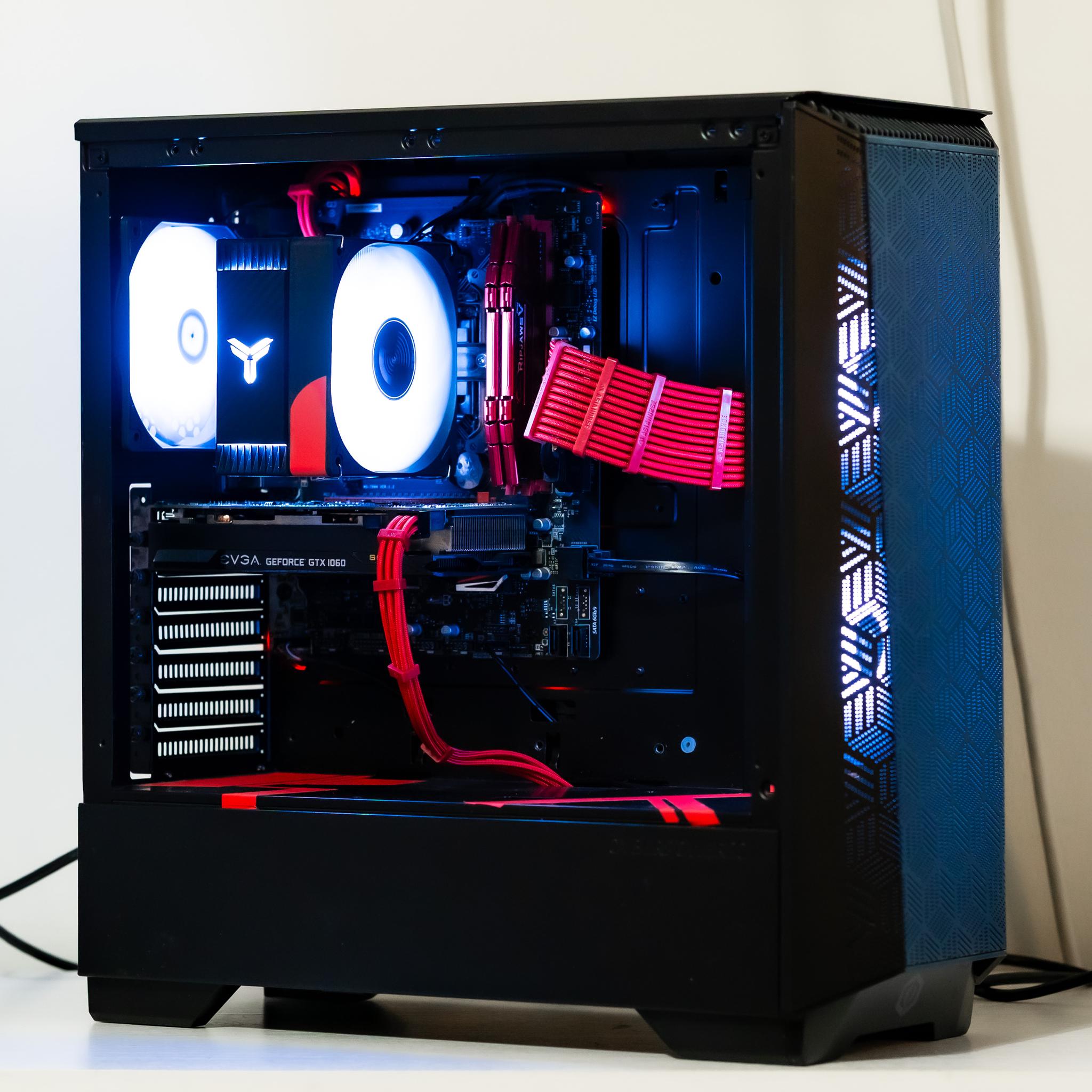 🎮 Affordable Entry Level RGB Gaming & Work PC – Great for 1080p Gaming 💻