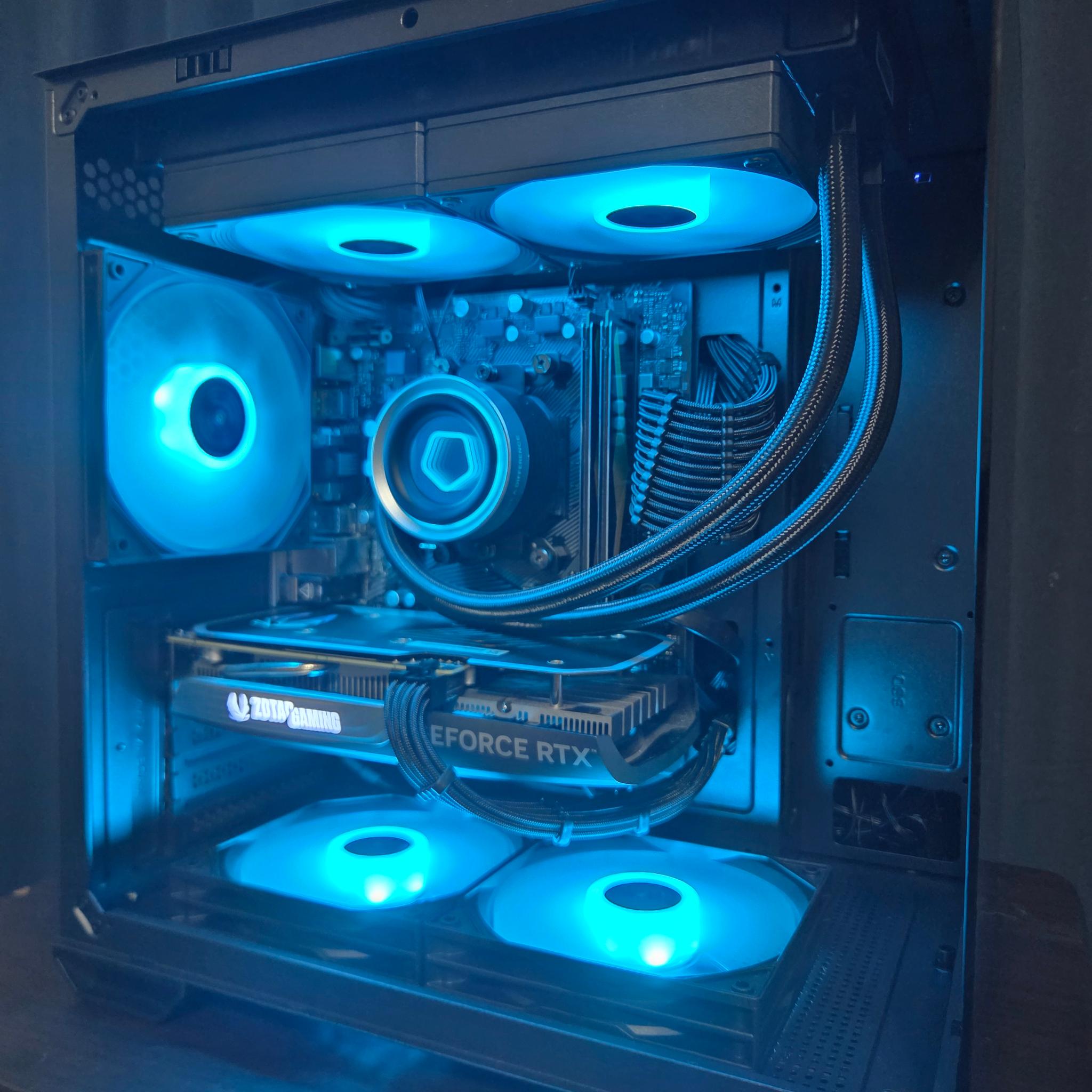 GeForce RTX 4060 Custom Gaming PC - Ryzen 5 5600, 16GB RAM