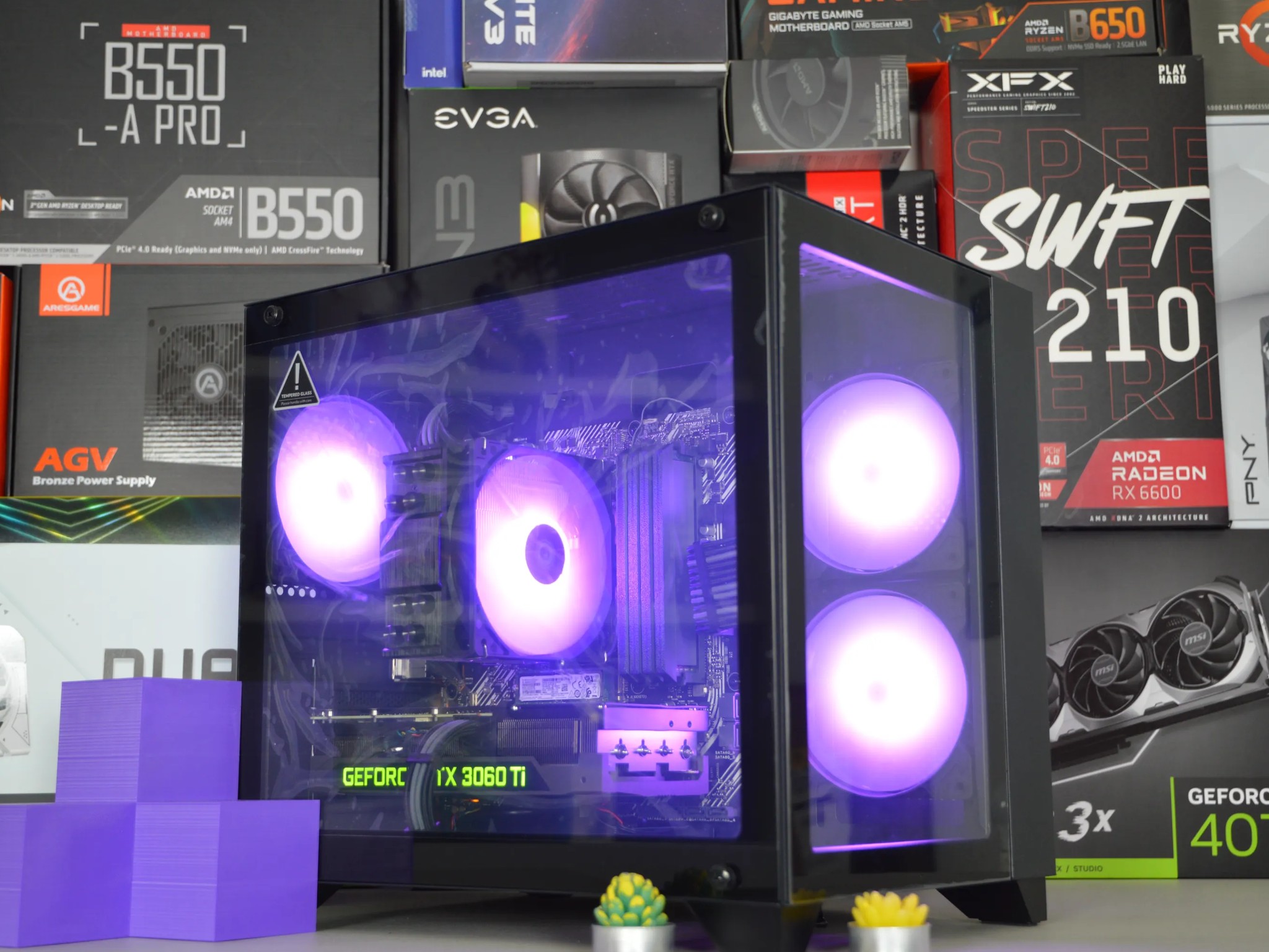 ⚗️⚗️| RTX 3060 Ti 8GB | RYZEN 5 5600 | 32GB DDR4 RAM | 1TB NVME SSD | Acid Vat |