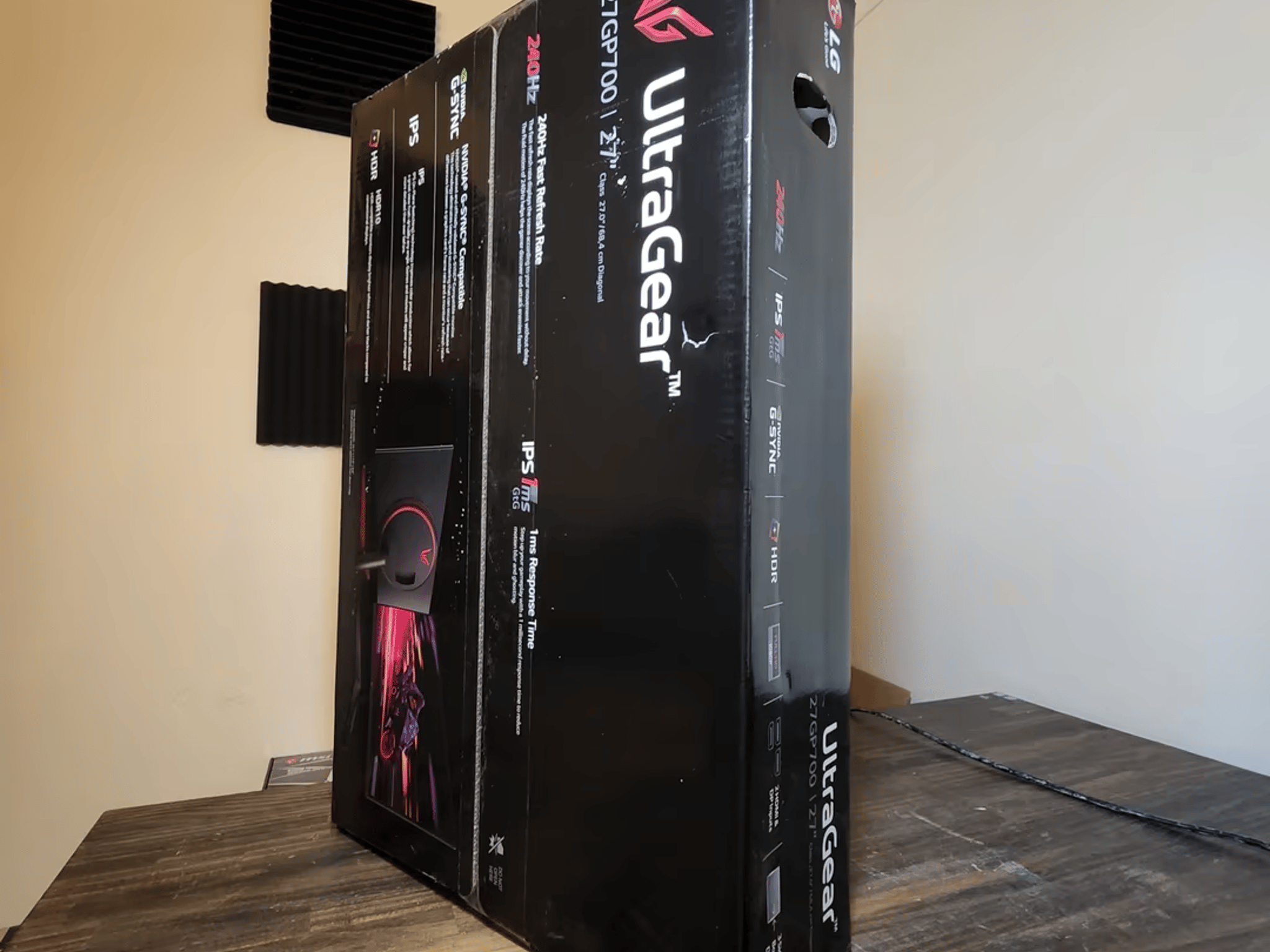 27'' UltraGear HDR Monitor 240Hz - NEW Sealed IN BOX -