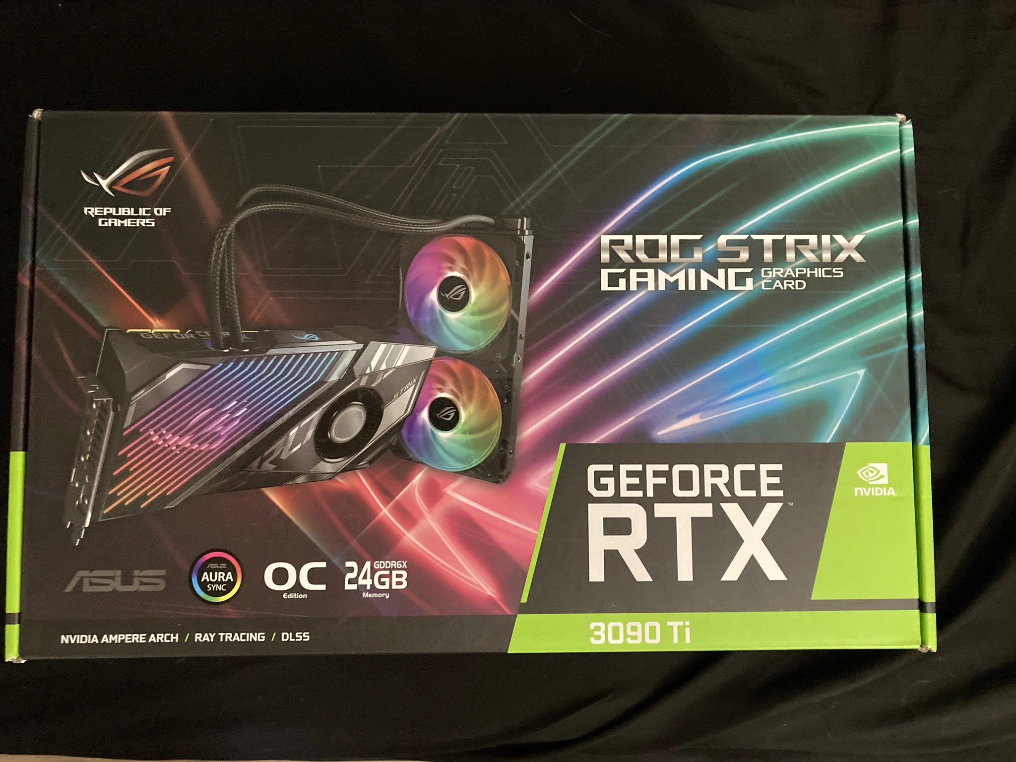ROG Strix LC GeForce RTX 3090 Ti OC Edition