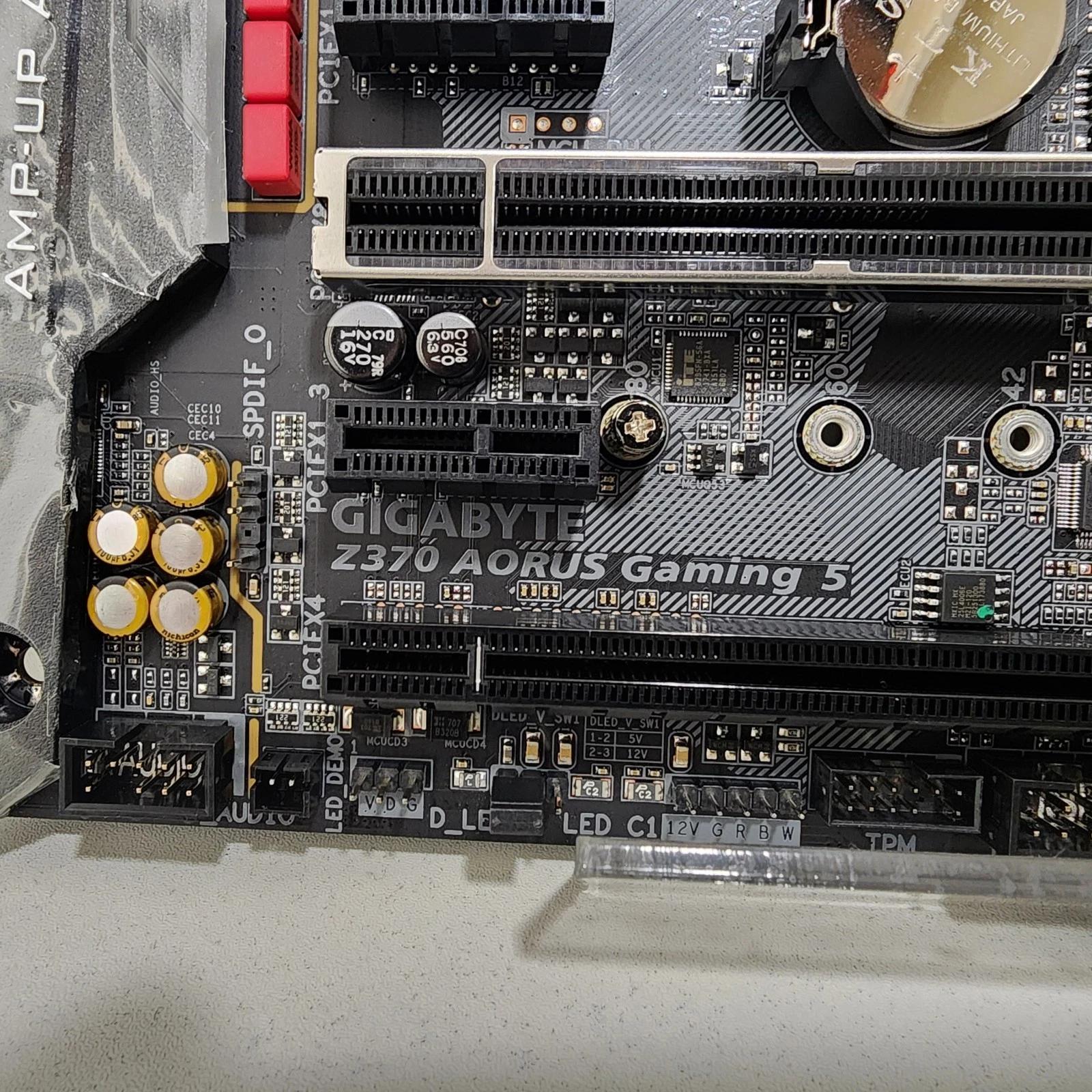 UPDATED BIOS GIGABYTE Z370 AORUS Gaming 5 WIFI DDR4 LGA 1151 ATX MOTHERBOARD