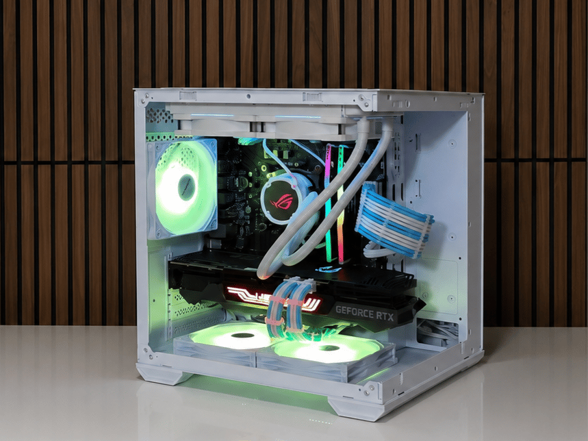 White gaming Pc | RTX 3080 10GB | 12600K | DDR4/5 |32GB RAM | 1TB | Windows 11 |