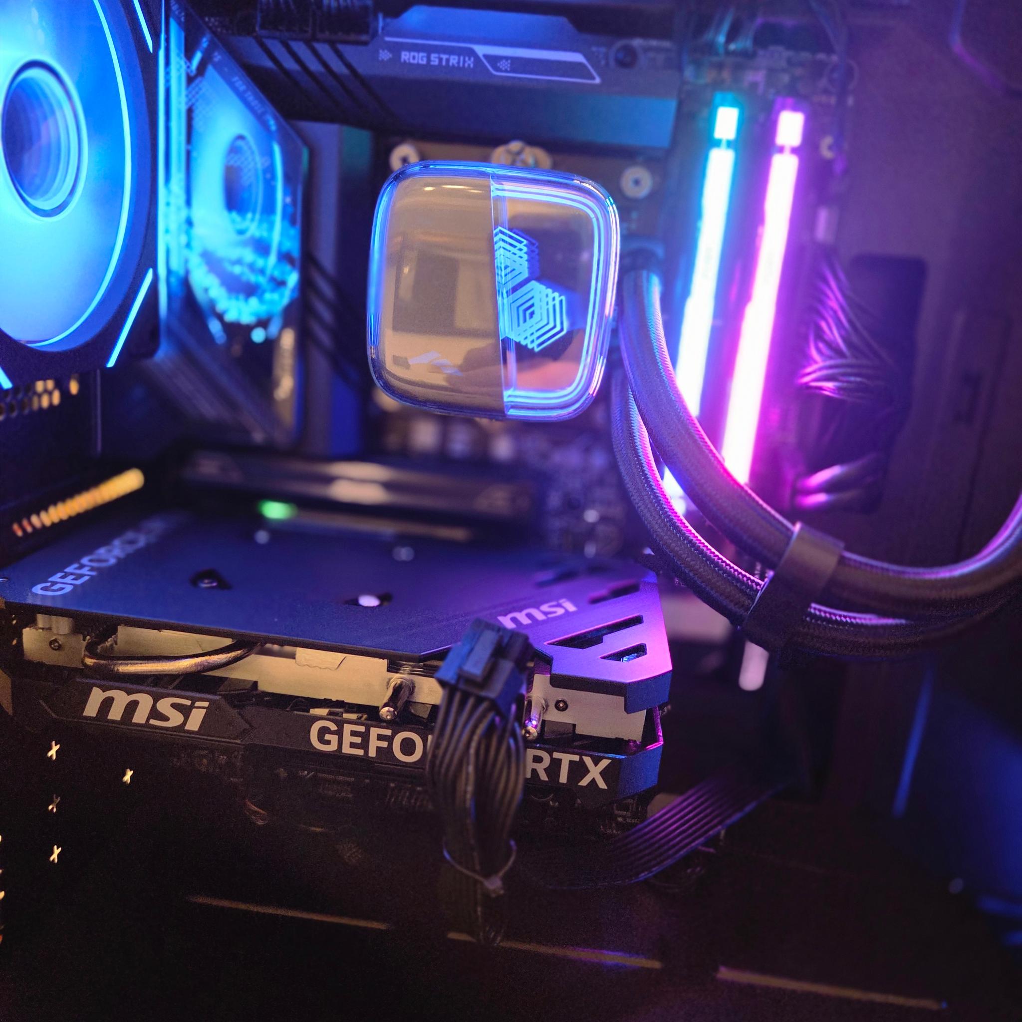 ASUS ROG STRIX Z890-H, Intel Core Ultra 5 250KF, MSI RTX 4060 8GB, 16GB 6000 CL30 RAM