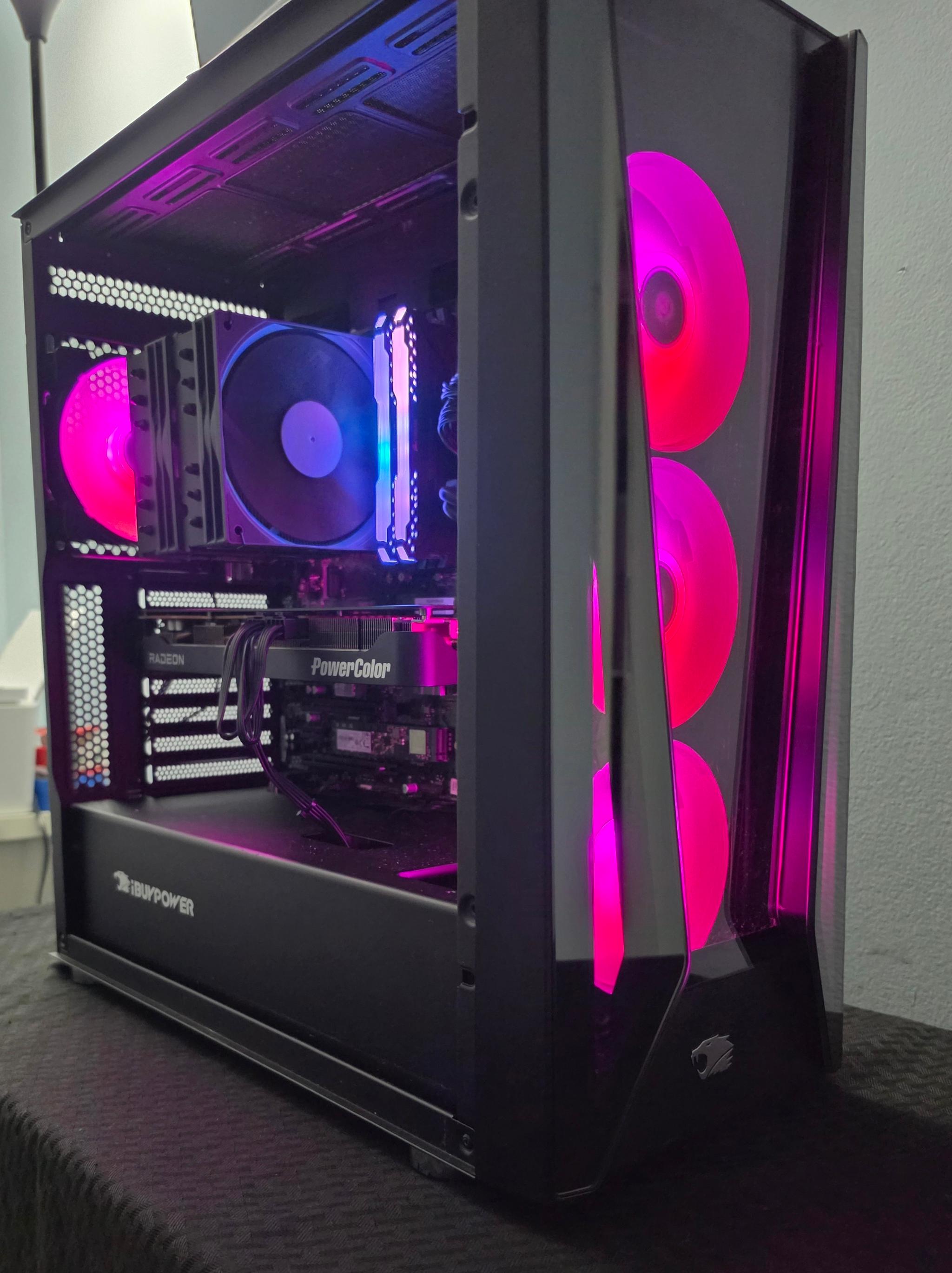 RX 9070 GRE-Intel Core I7-11700k-32GB DDR4 3600-1 TB NVME Gaming PC