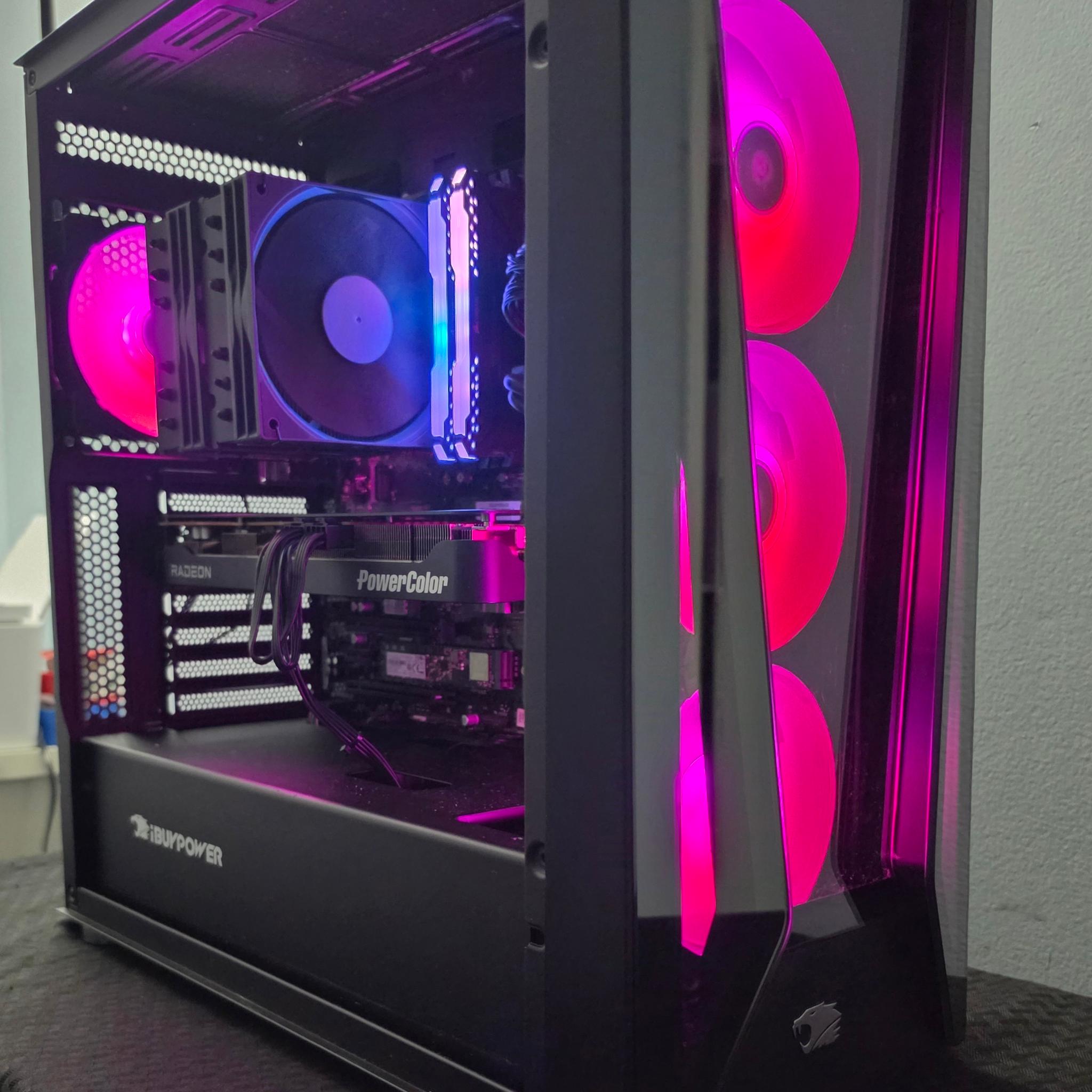 Gaming PC RX 9070 GRE-Intel Core I7-11700k-32GB DDR4 3600-1 TB NVME