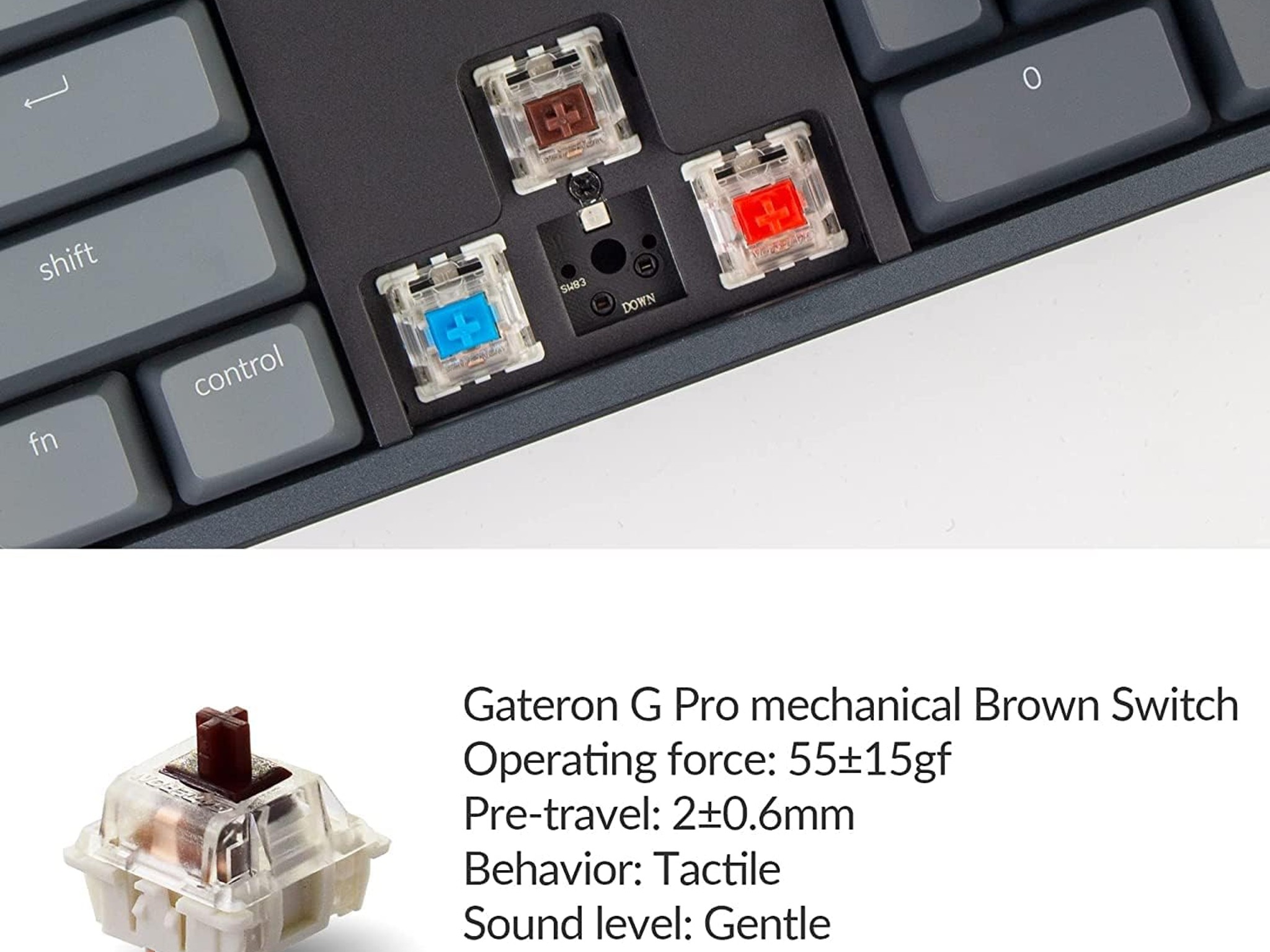 NEW! Keychron K10 RGB Full Size Layout Hot-Swappable Mechanical Keyboard - Aluminum Frame