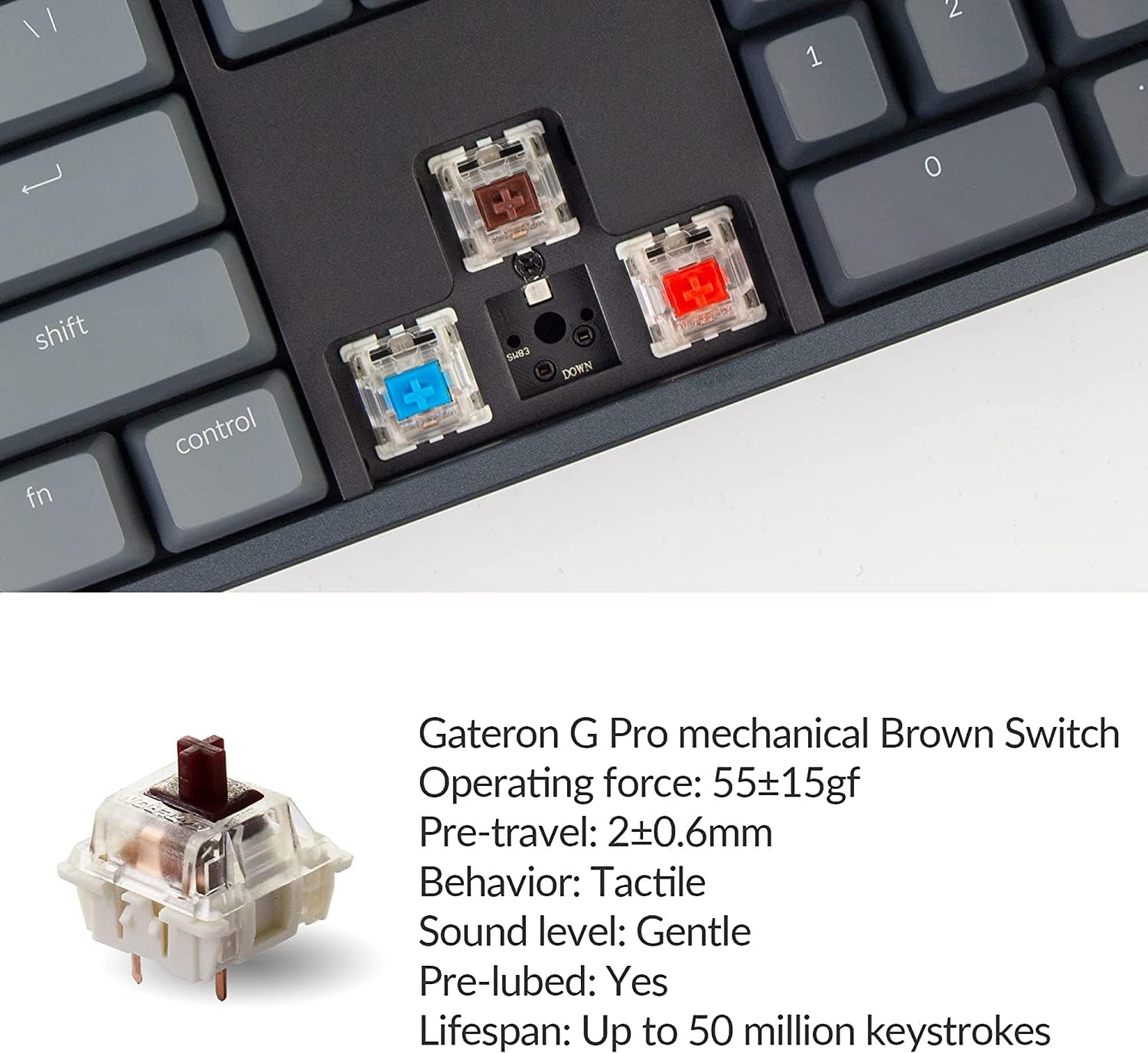 NEW! Keychron K10 RGB Full Size Layout Hot-Swappable Mechanical Keyboard - Aluminum Frame