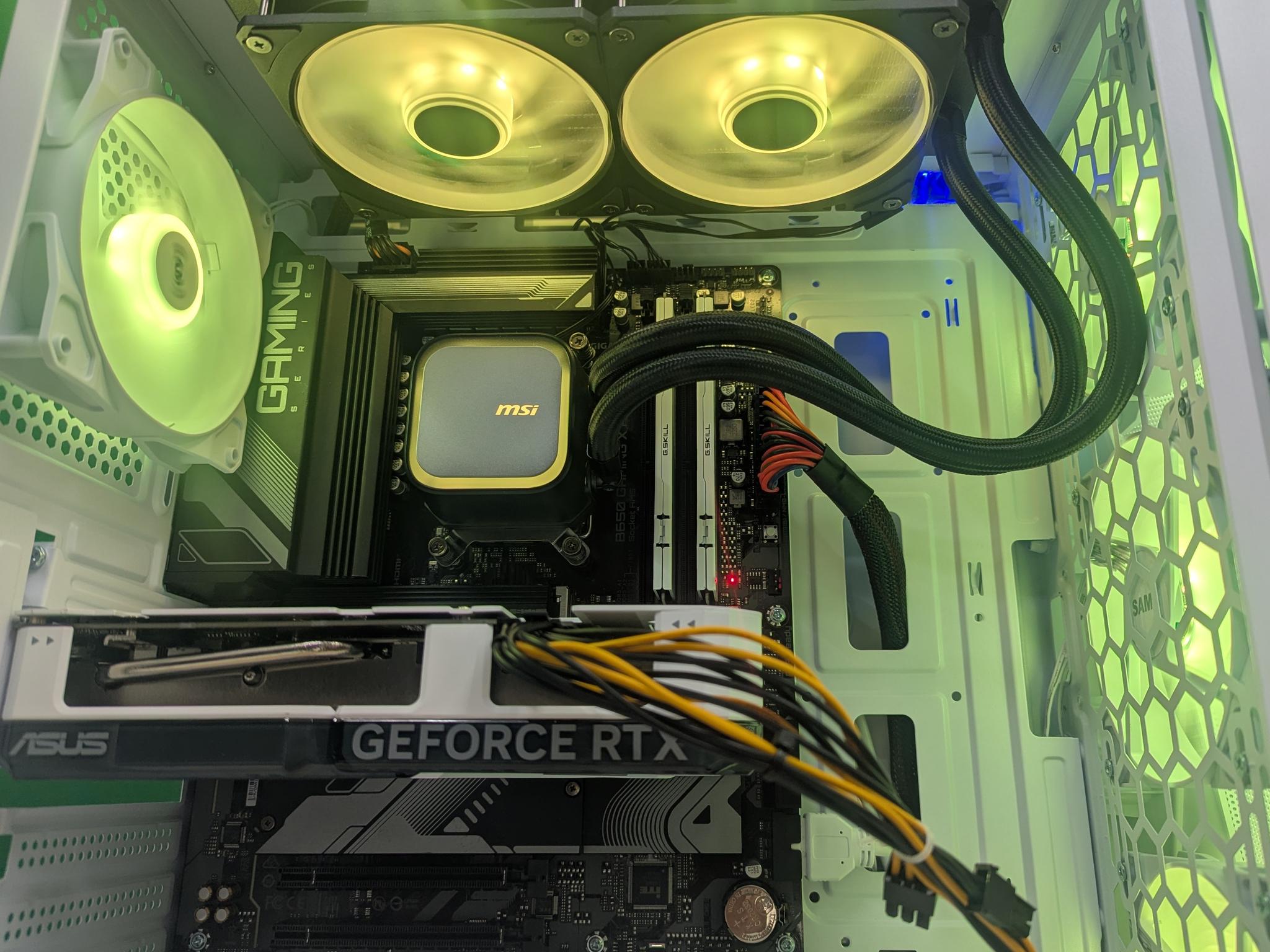 ❄️ Yuki | 4060 7600x ASUS Dual White | Ryzen 5 AM5 | Clean White