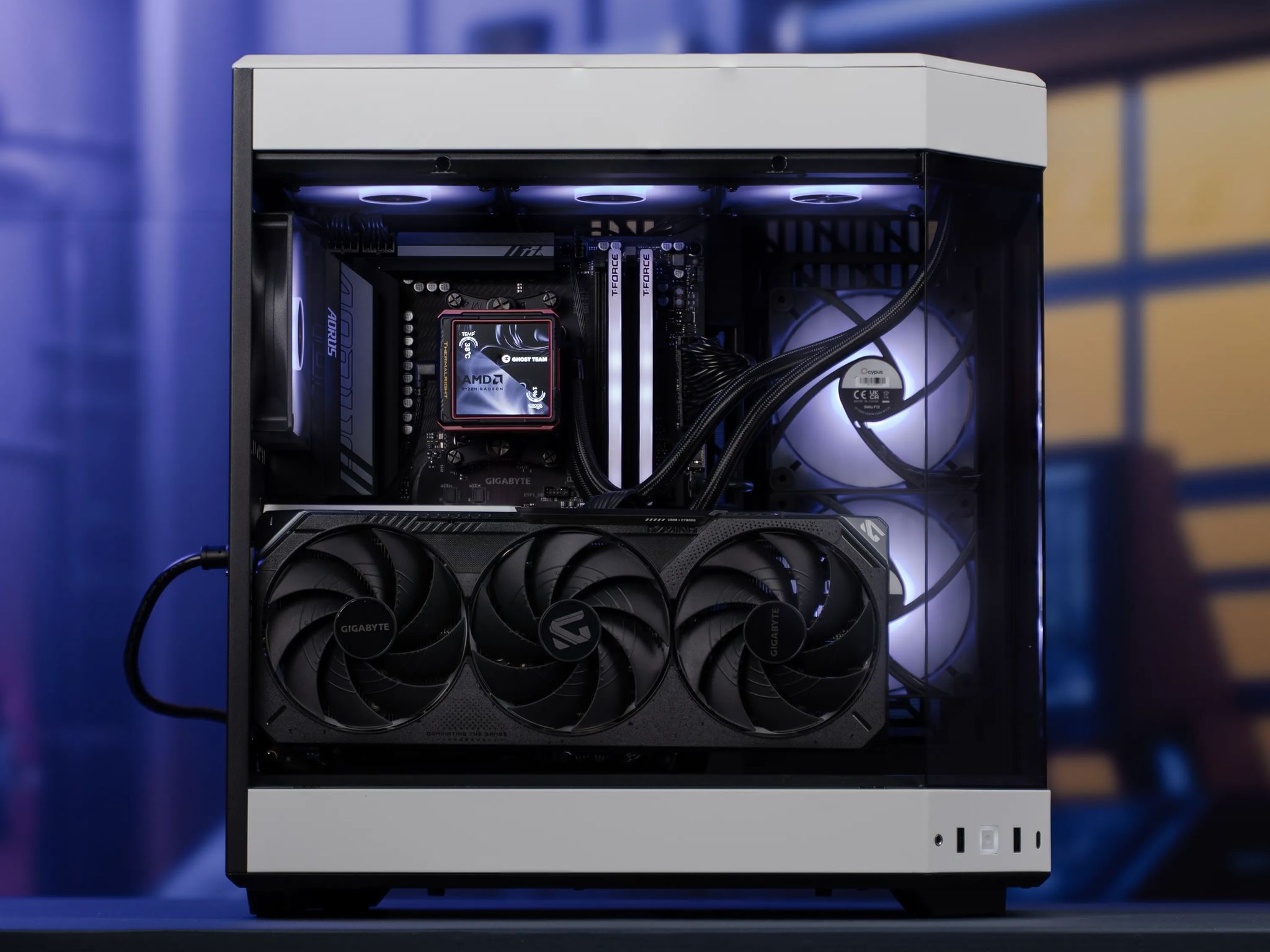 “Optimo” RTX 5080 Ryzen 7 9800X3D 32GB 2TB Windows 11 Workstation Gaming PC