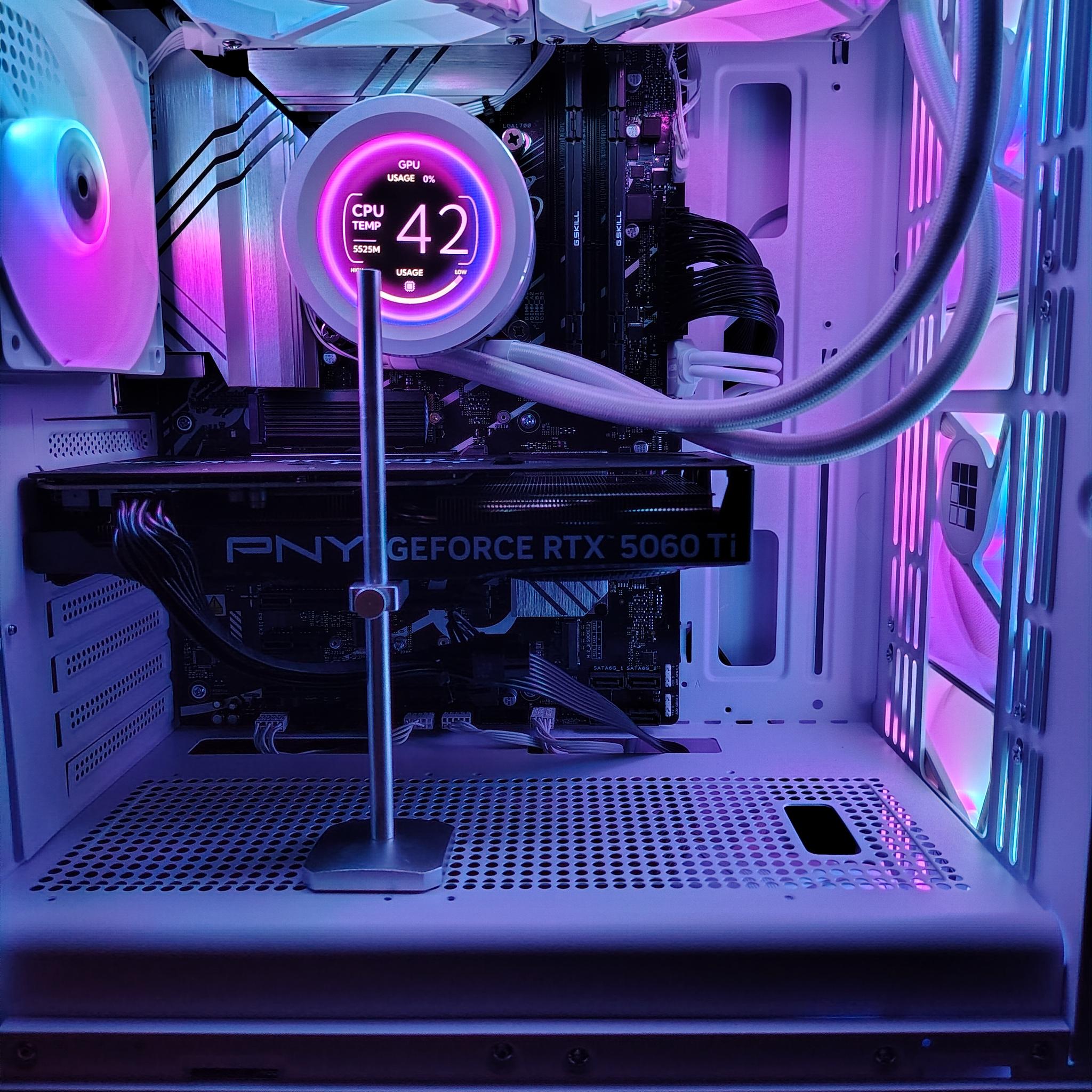i7-14700K | 5060 Ti 16GB | 32GB DDR5 | 1TB SSD | Liquid Cooled