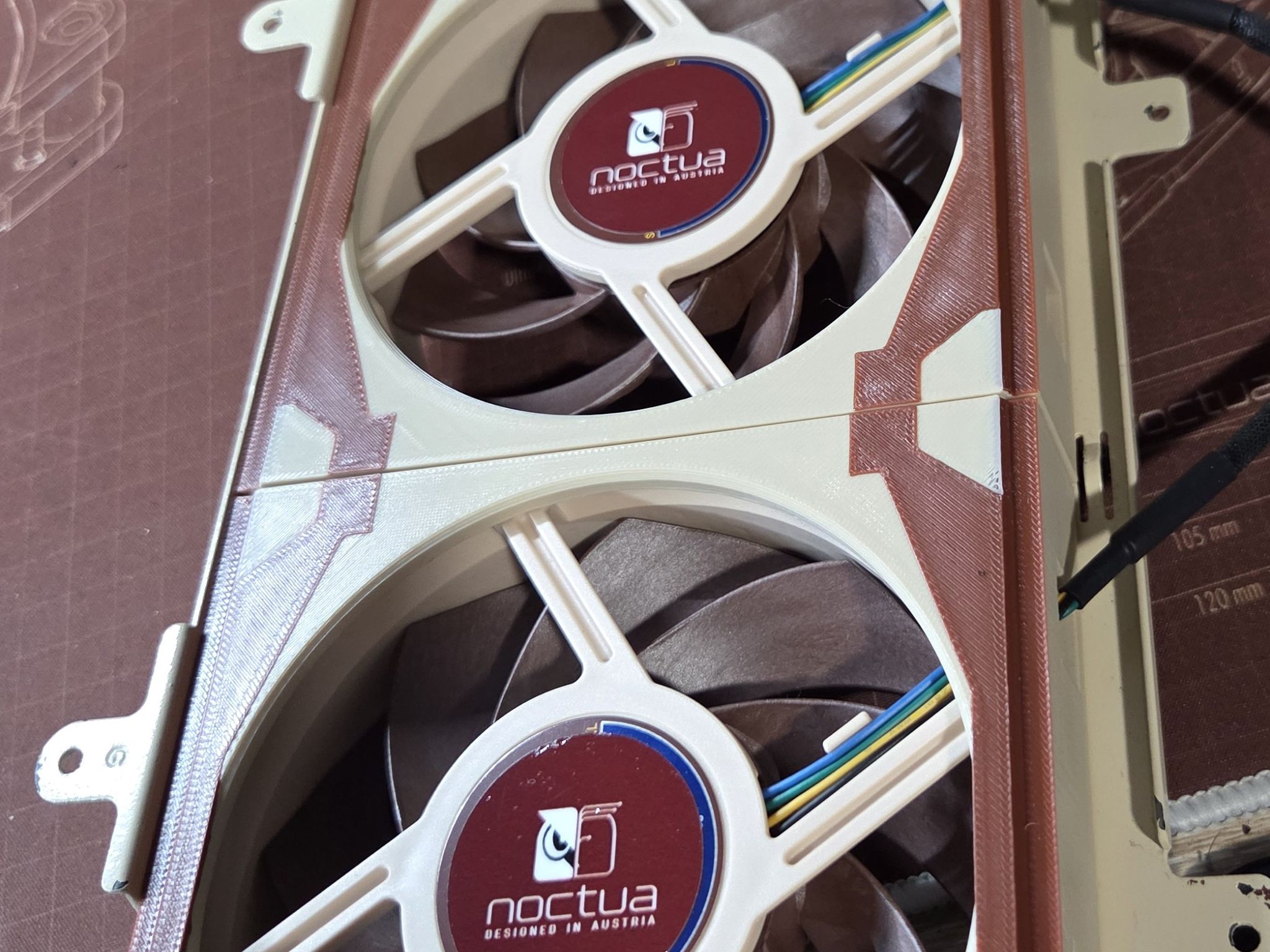 Noctua Custom 360mm Fan Frames 1 set (4) No Fans Only Frames